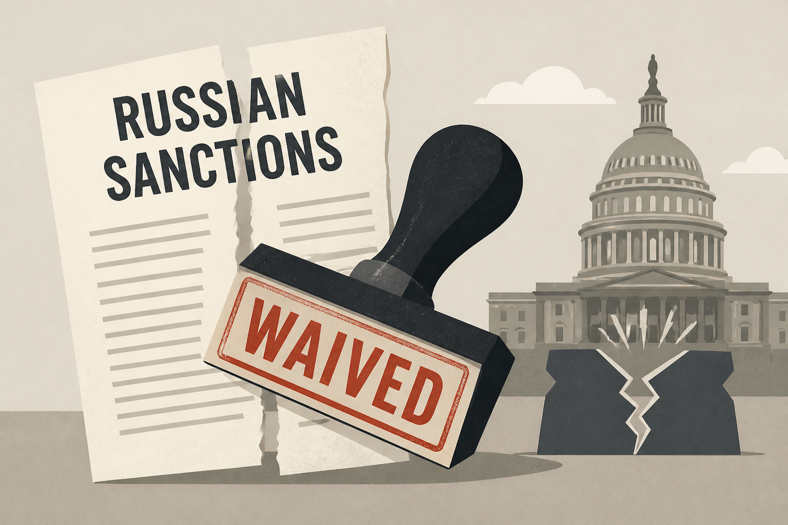 Trump's decision to waive Russian sanctions outrages Congress, but no quick counter seen