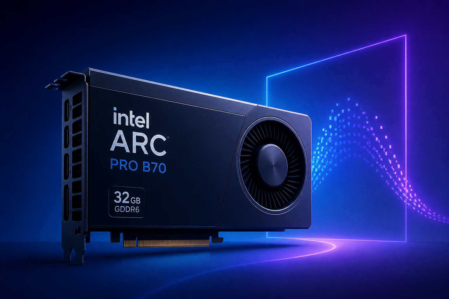 ASUS Finally Builds An Intel Arc Graphics Card After Two Generations On The Sidelines, And It's The Full 32 GB Big Battlemage Arc Pro B70