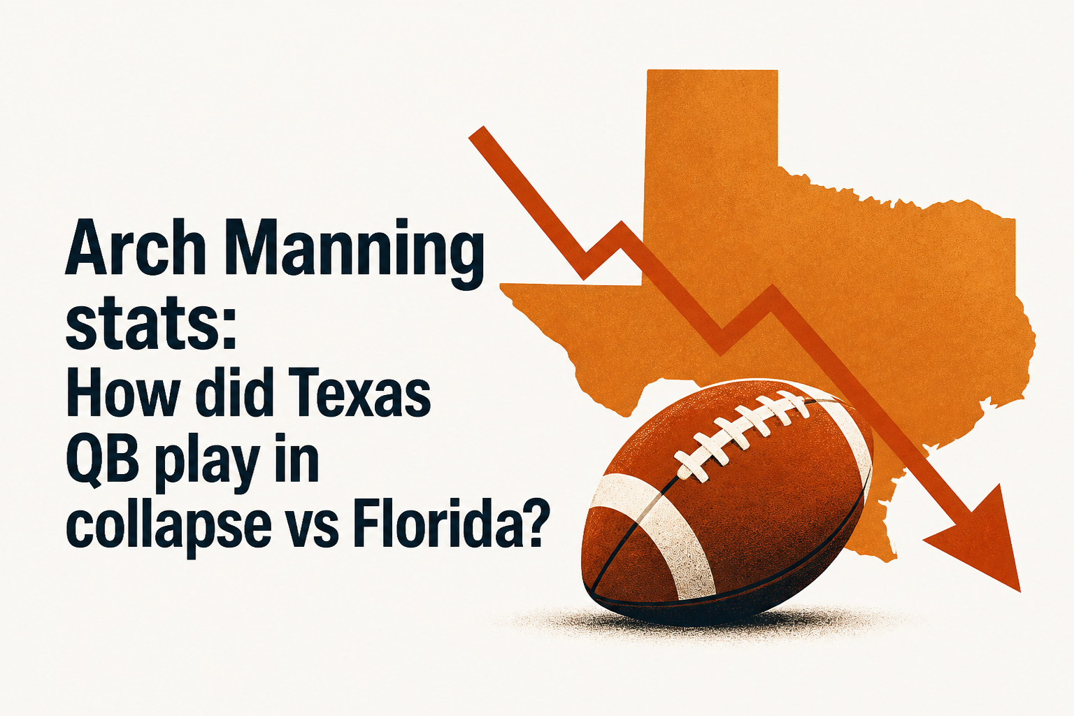 Arch Manning stats: How did Texas QB play in collapse vs Florida?
