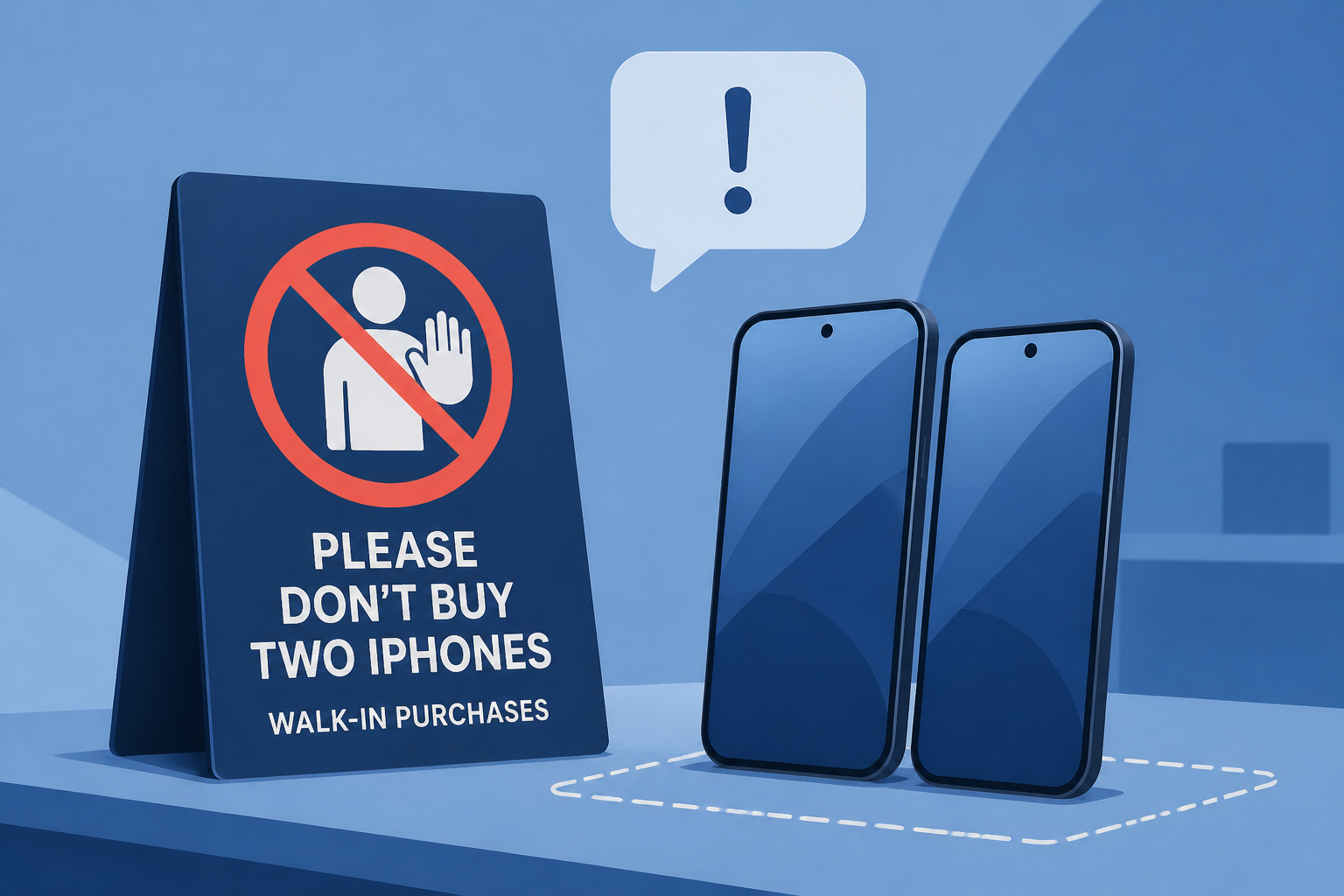 Apple Retail Staff Told to Warn Against iPhone Duo Walk-In Purchases
