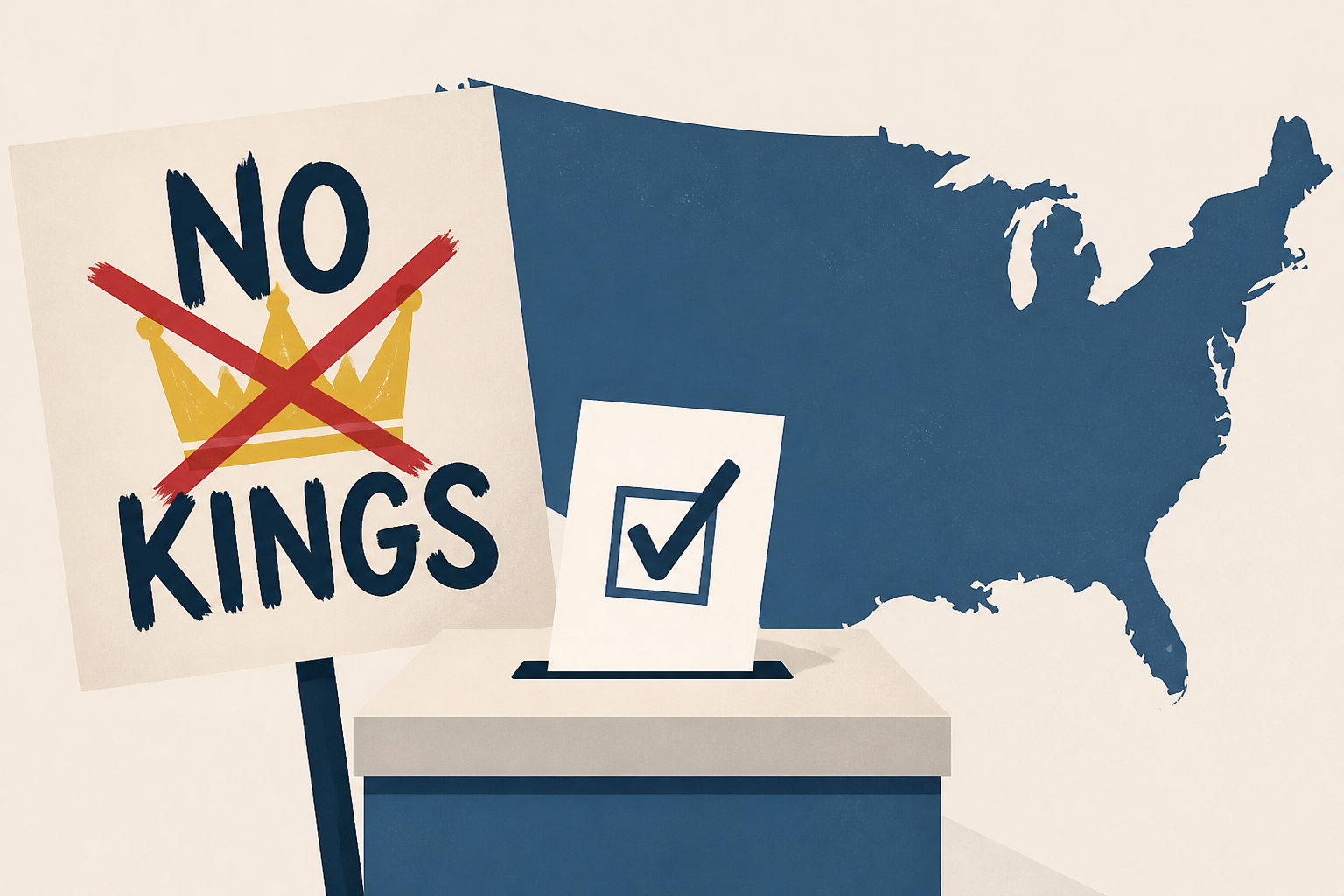 Nationwide No Kings protests push for historic early voting numbers