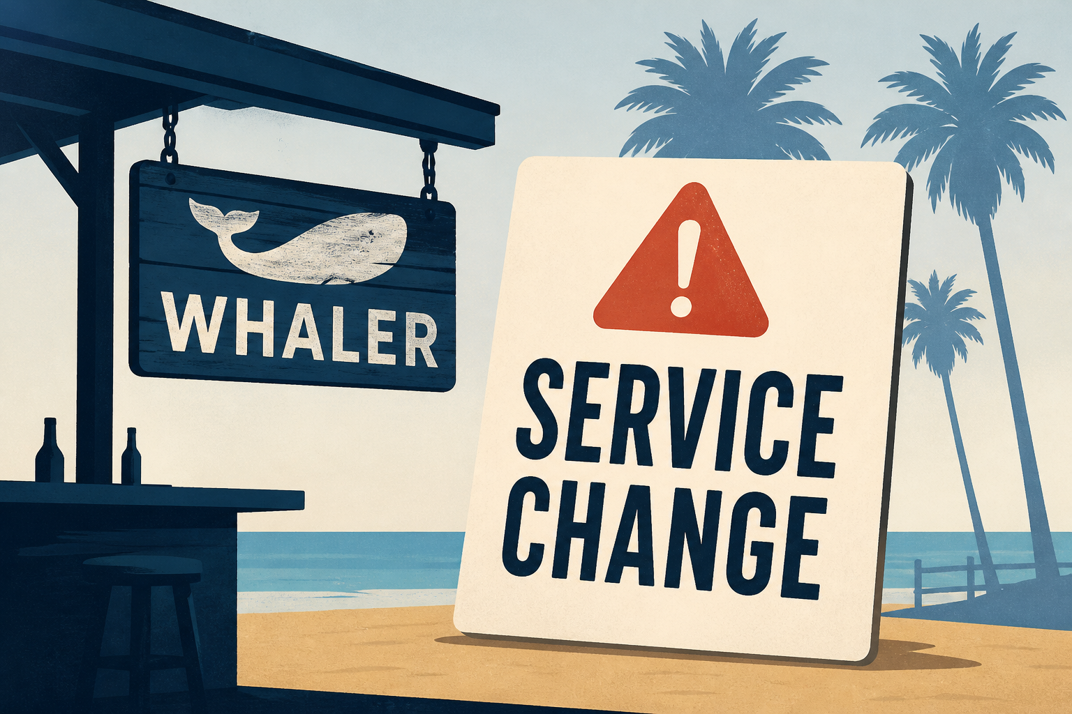 Venice Beach bar the Whaler announces shocking service change