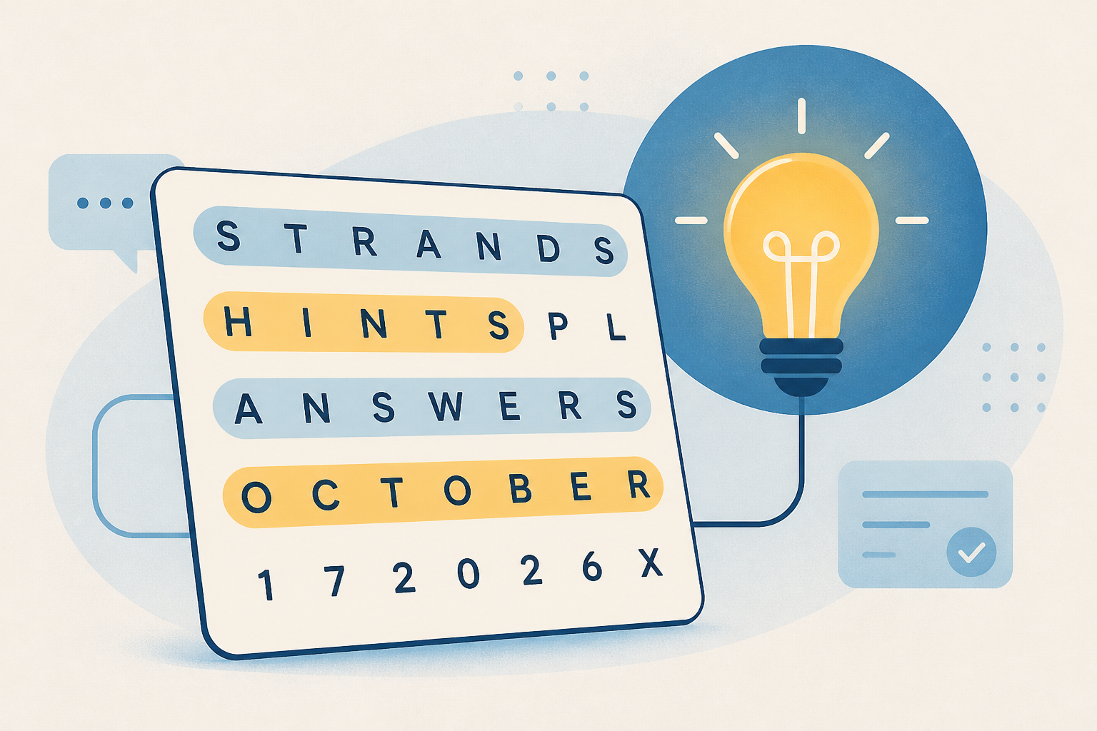 NYT Strands hints, answers for October 17, 2026