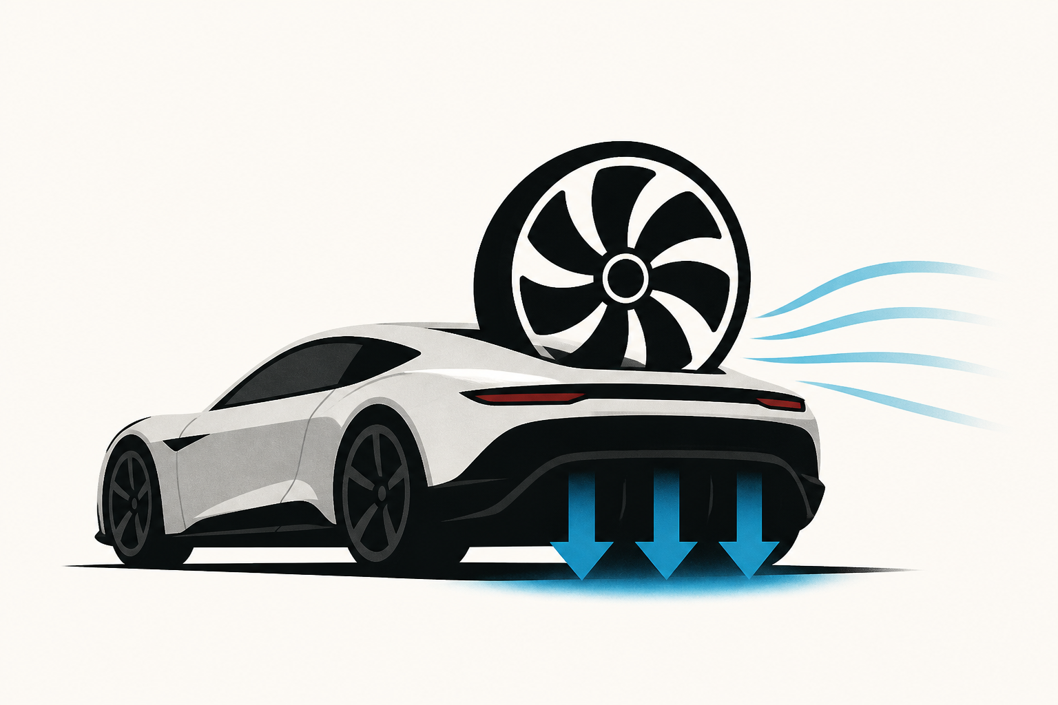 The Tesla Roadster Is Far From The First Car To Use Fans For Downforce
