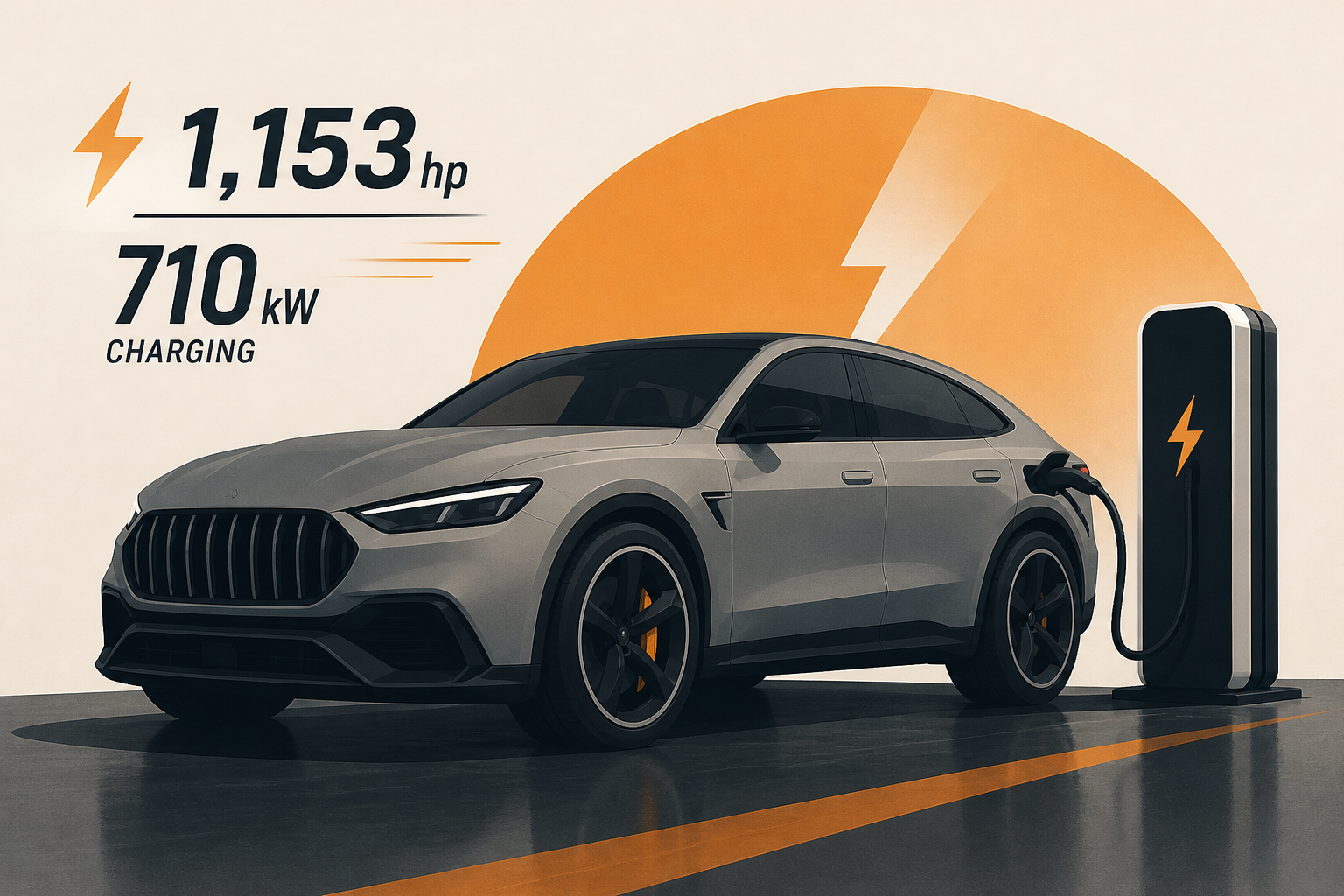 Electric Mercedes-AMG GT SUV unveiled with 1,153 hp and 710 kW charging