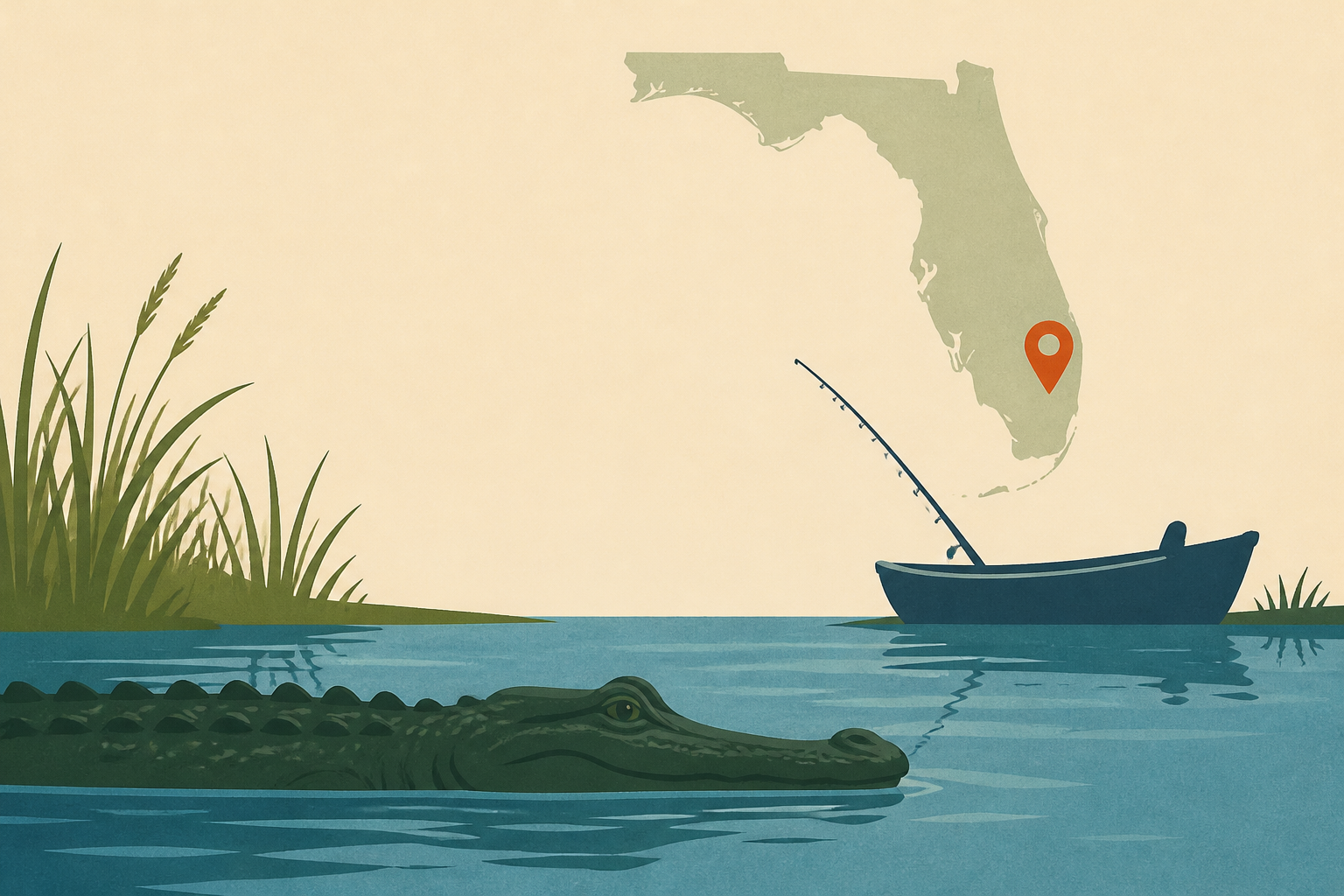 Fisherman, 71, killed by 12-foot alligator alongside Florida lake