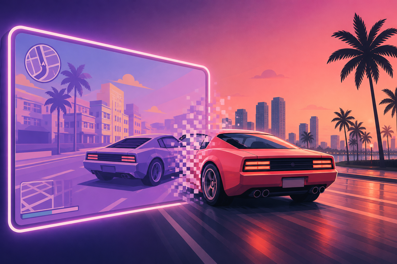 Rockstar Sends GTA 6’s In-Game Cars Through Real Miami Streets