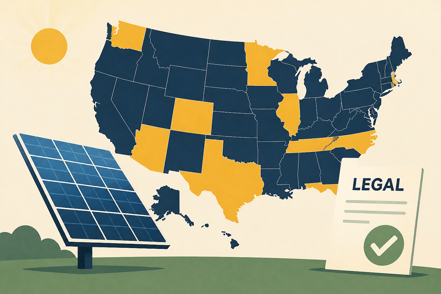 in solar is legal in these 10 states now