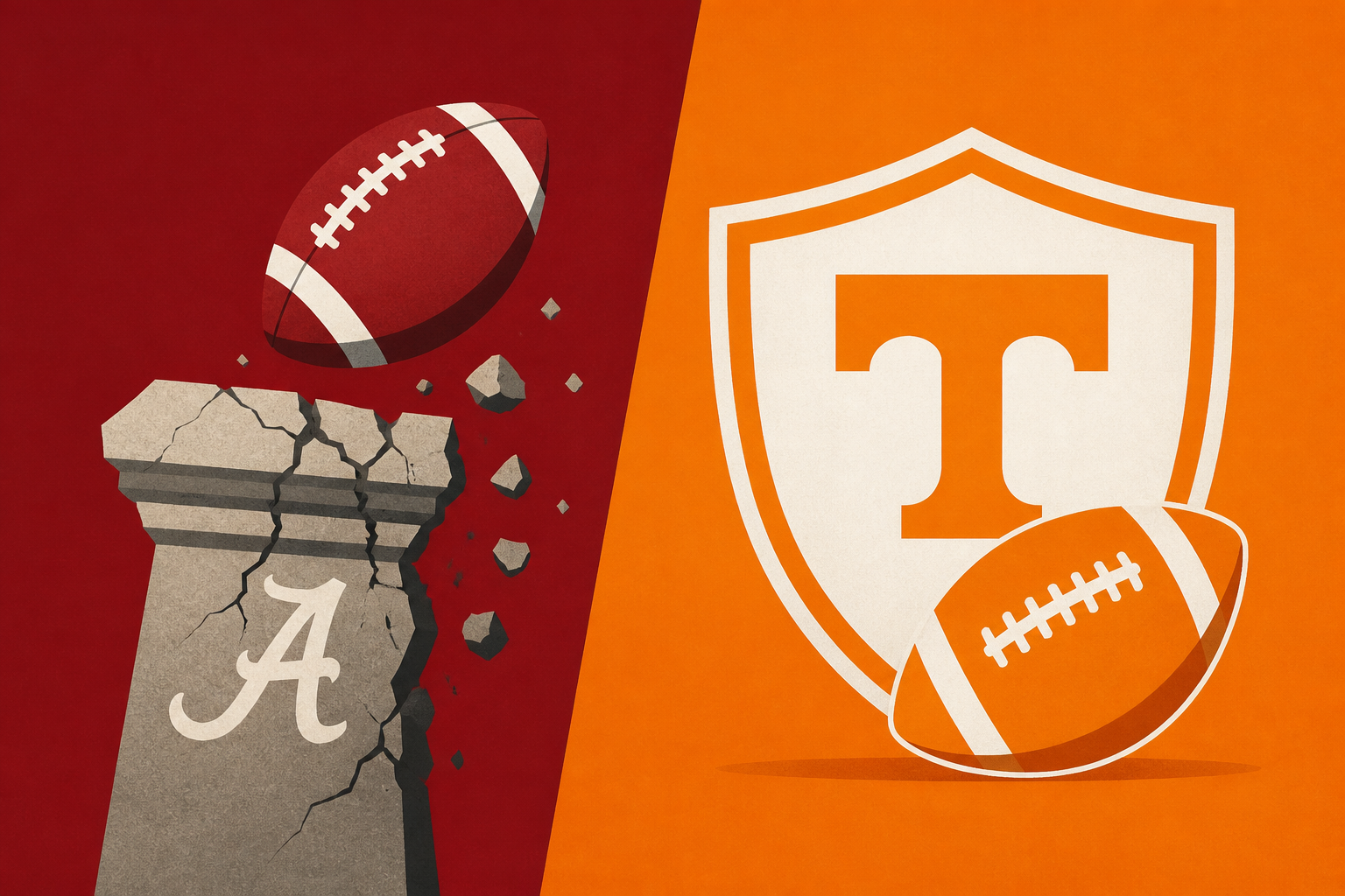 Alabama can't be trusted with Kalen DeBoer. Tennessee can trust defense