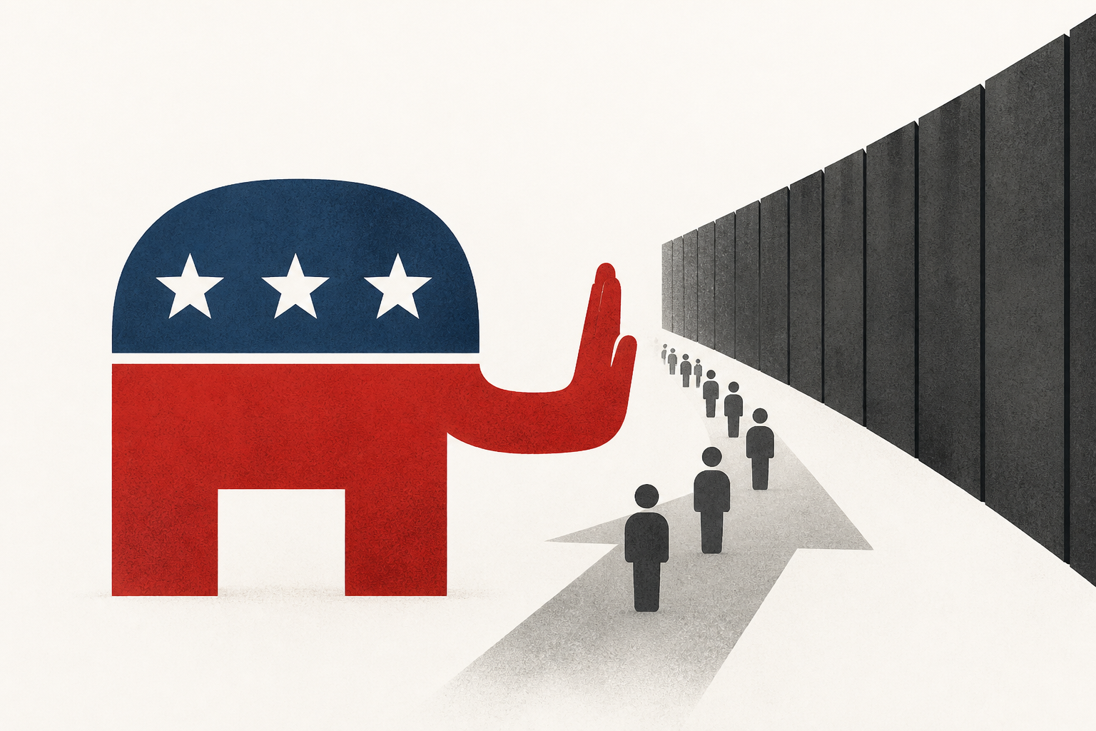 This Republican warned Trump about his immigration agenda. : NPR