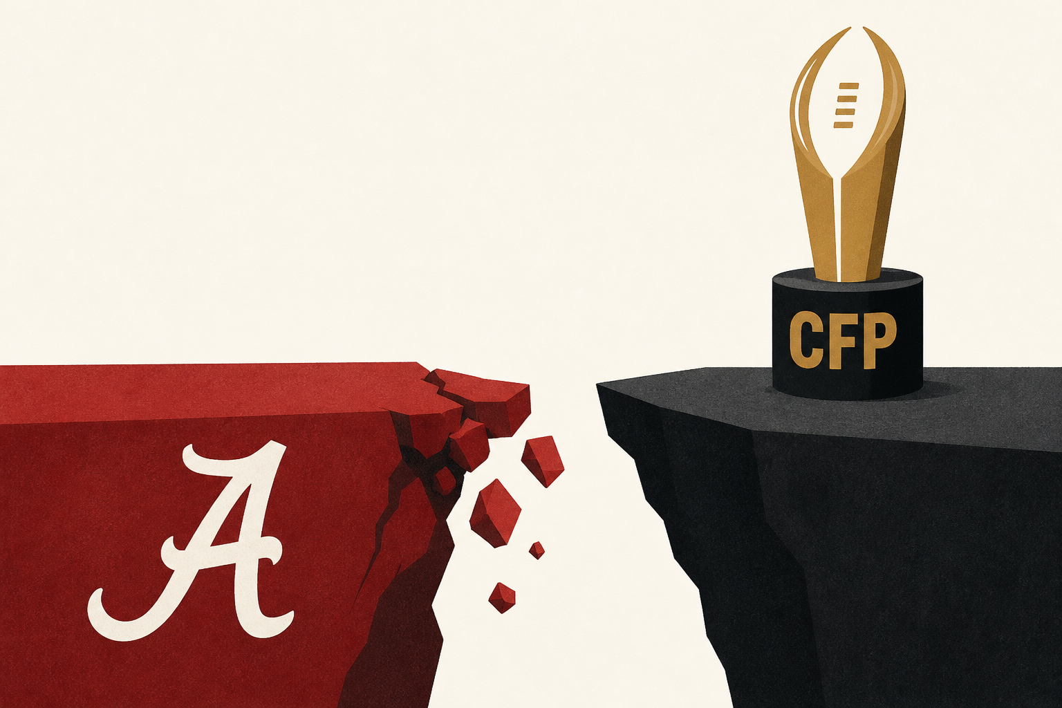 Alabama's CFP hopes in peril after being upset by Tennessee