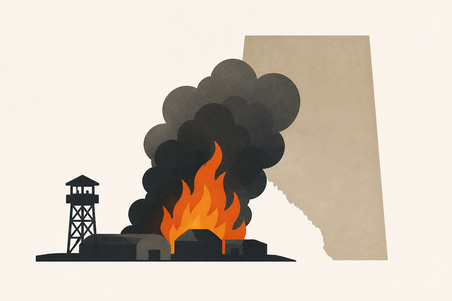 Major fire breaks out in Alberta after deadly incident at Canadian military base