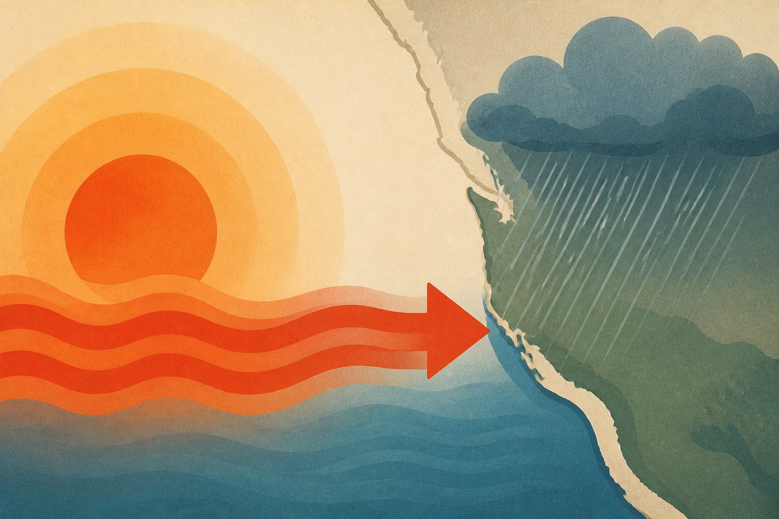 A dramatic El Niño effect is headed for the West Coast
