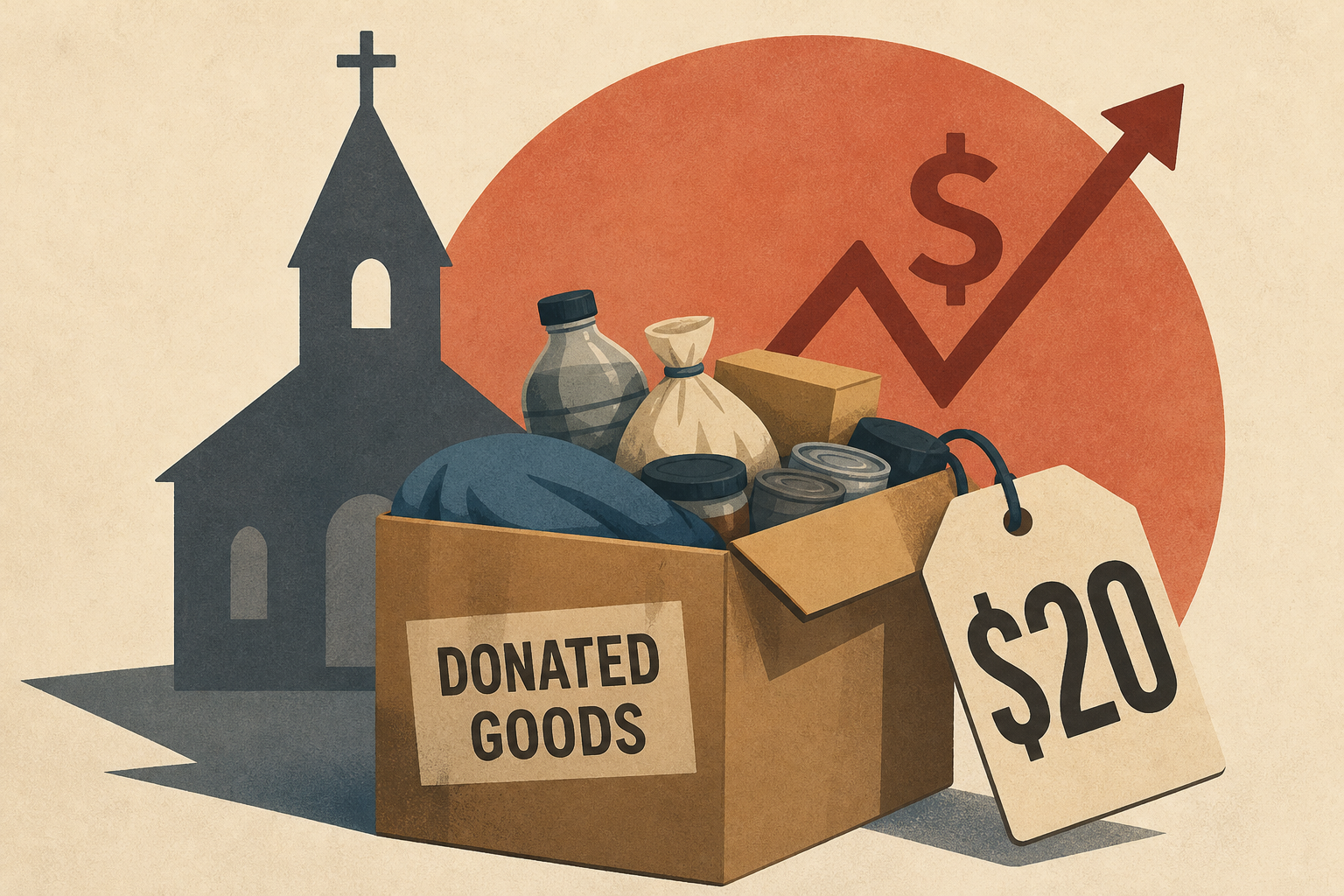 Church in Derry, Pennsylvania, accused of charging $20 for boxes filled with groceries and donated items: ‘I feel like you’re scamming people’
