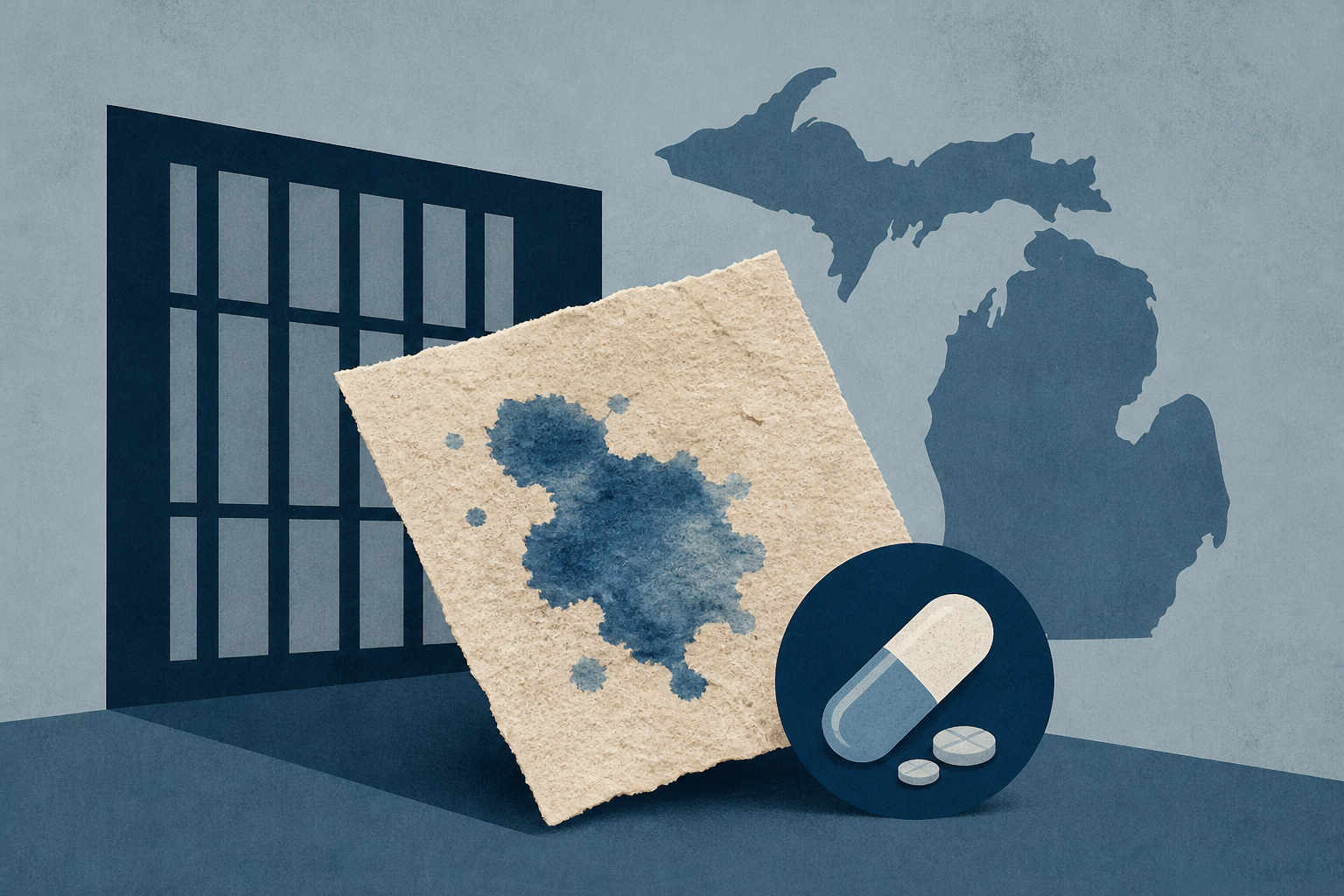 Overdoses surged in Michigan prisons. Drug-soaked paper is to blame.