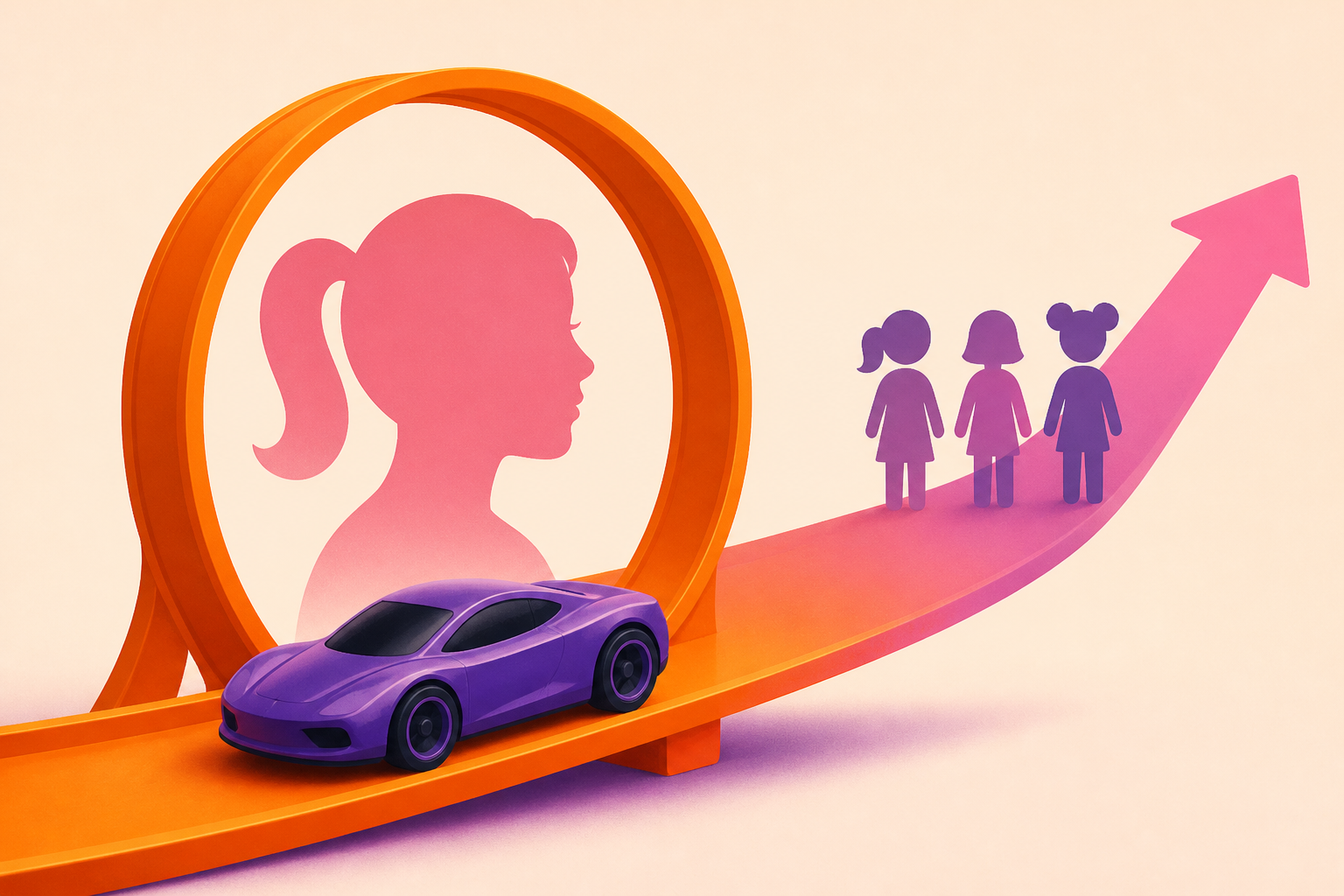 Hot Wheels' female executive wants more girls to be part of the brand
