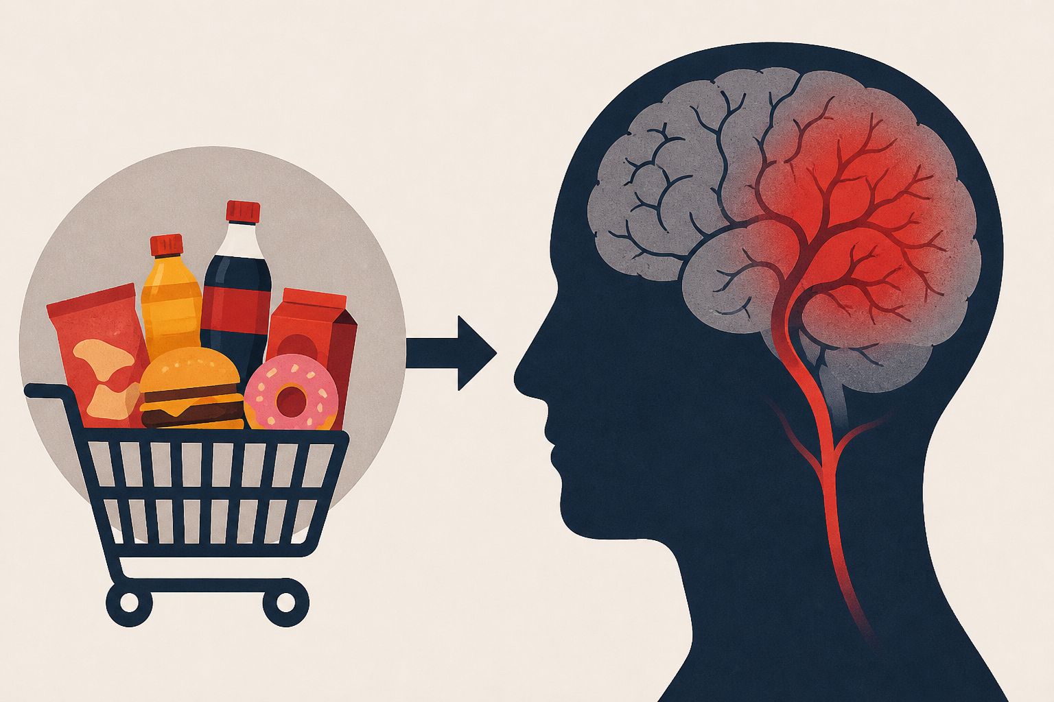 Ultra-processed foods linked to stroke and brain damage, study finds