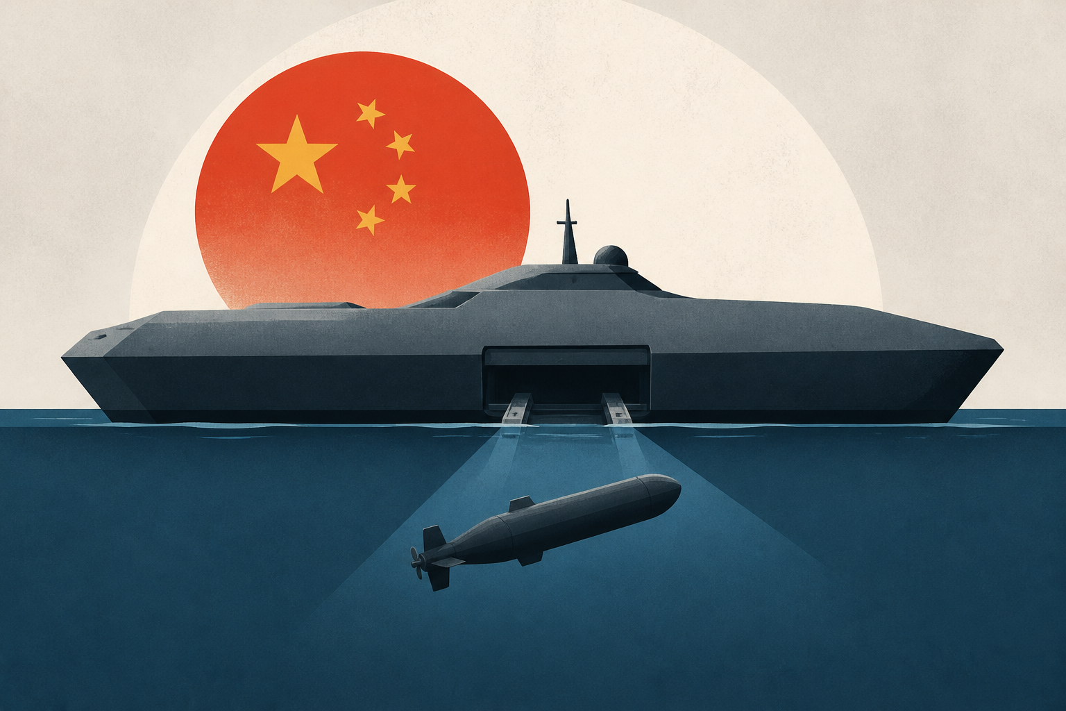 Second Possible Chinese UUV Mothership Appears In Guangzhou