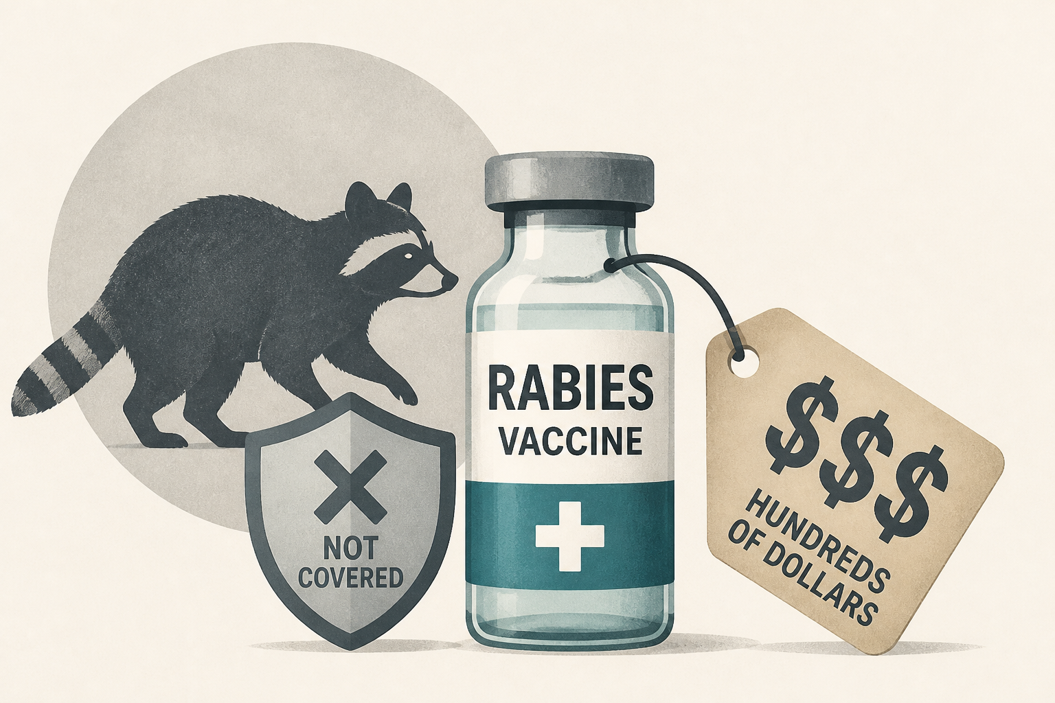 A 91-year-old man was attacked by a raccoon. The rabies vaccine wasn’t covered by insurance - and cost hundreds