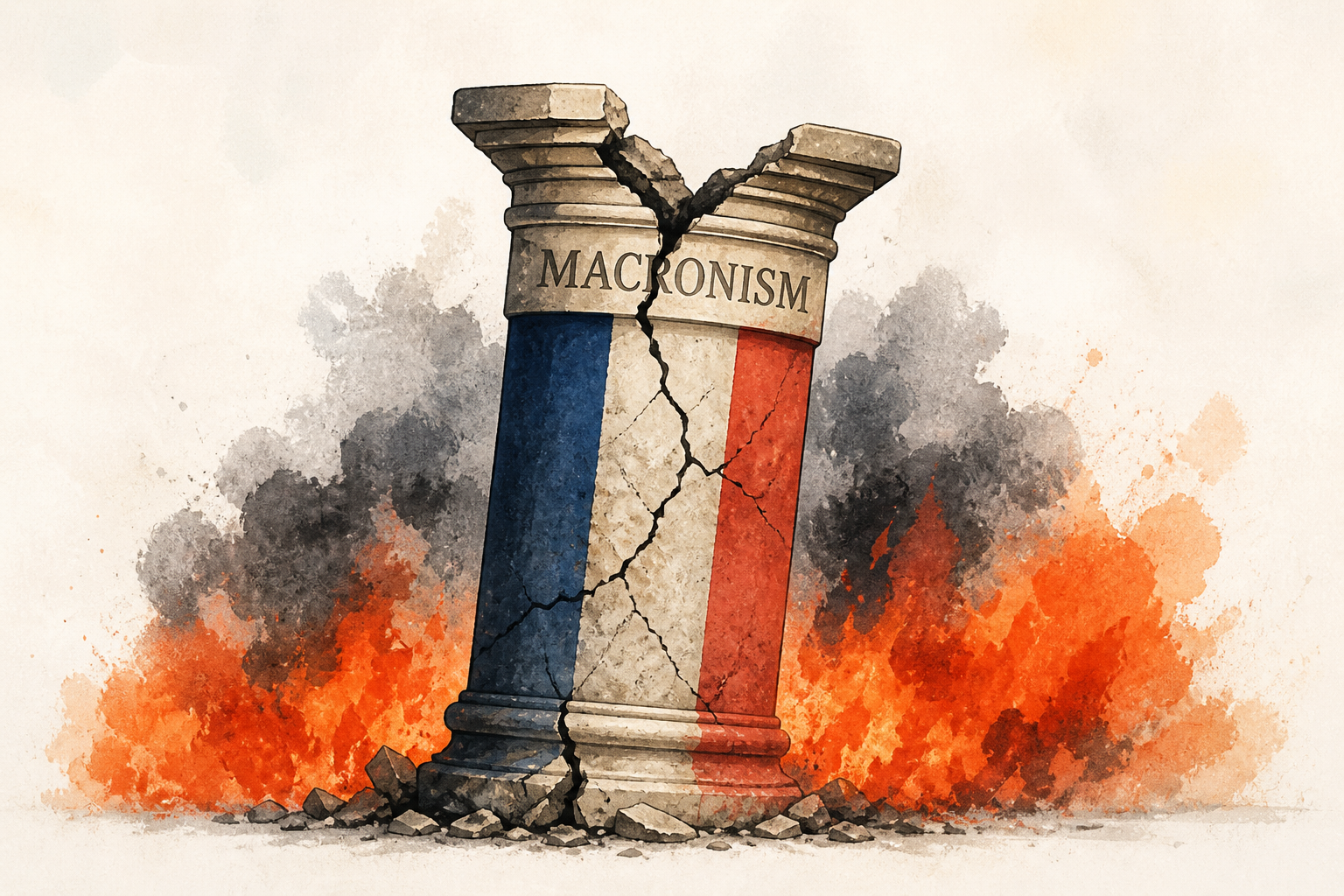 France’s riots are the death throes of Macronism