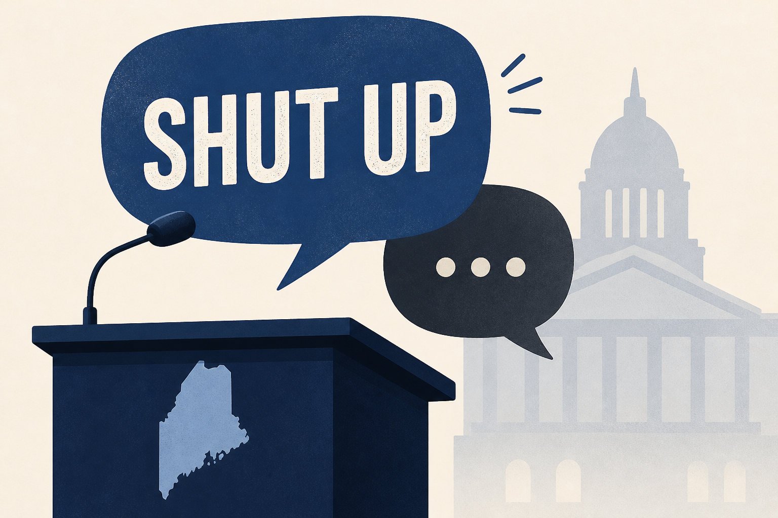Jackson doesn't regret telling Collins to 'shut up' after protester interrupted Maine Senate debate