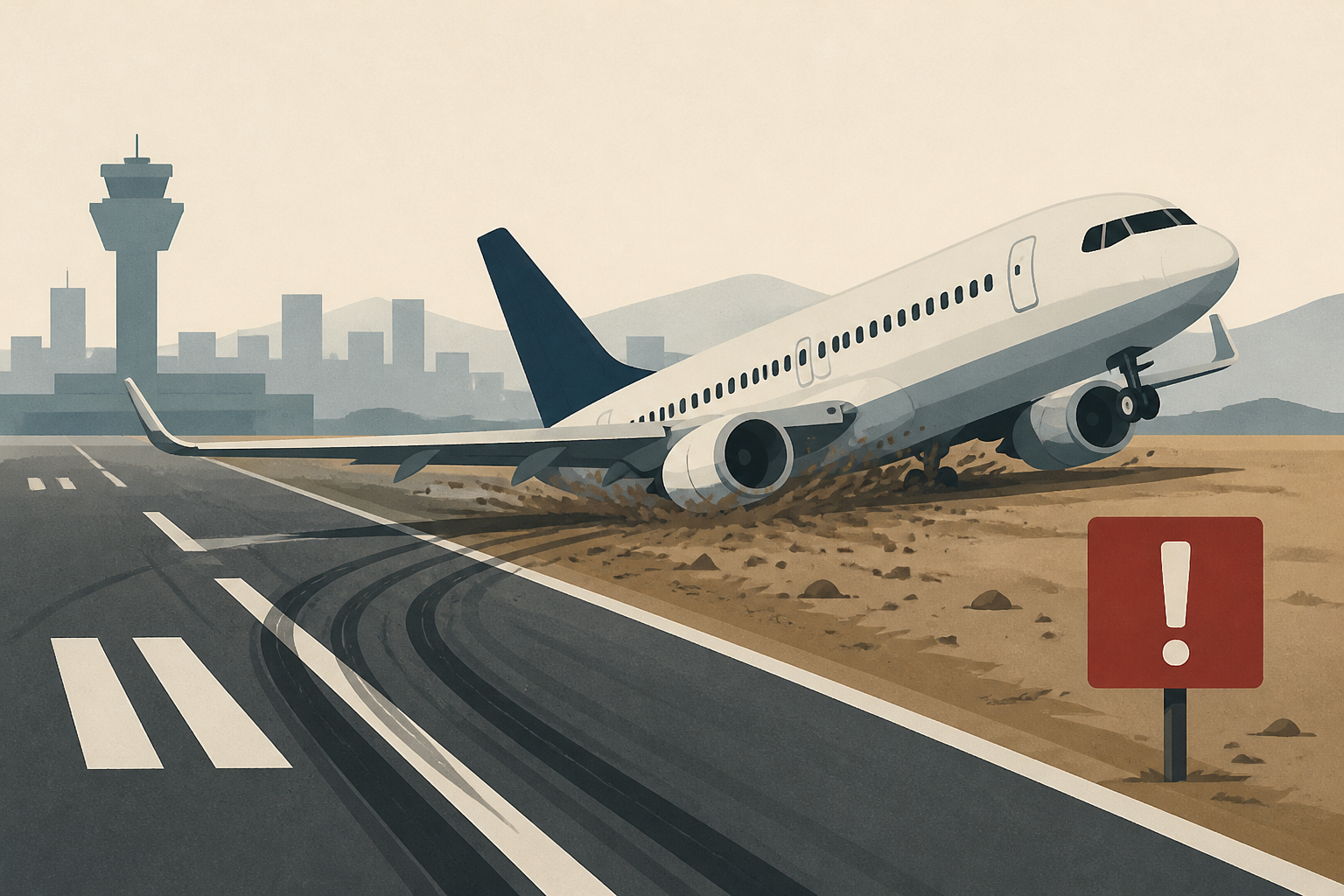 Jet skids off runway after botched takeoff at Las Vegas airport