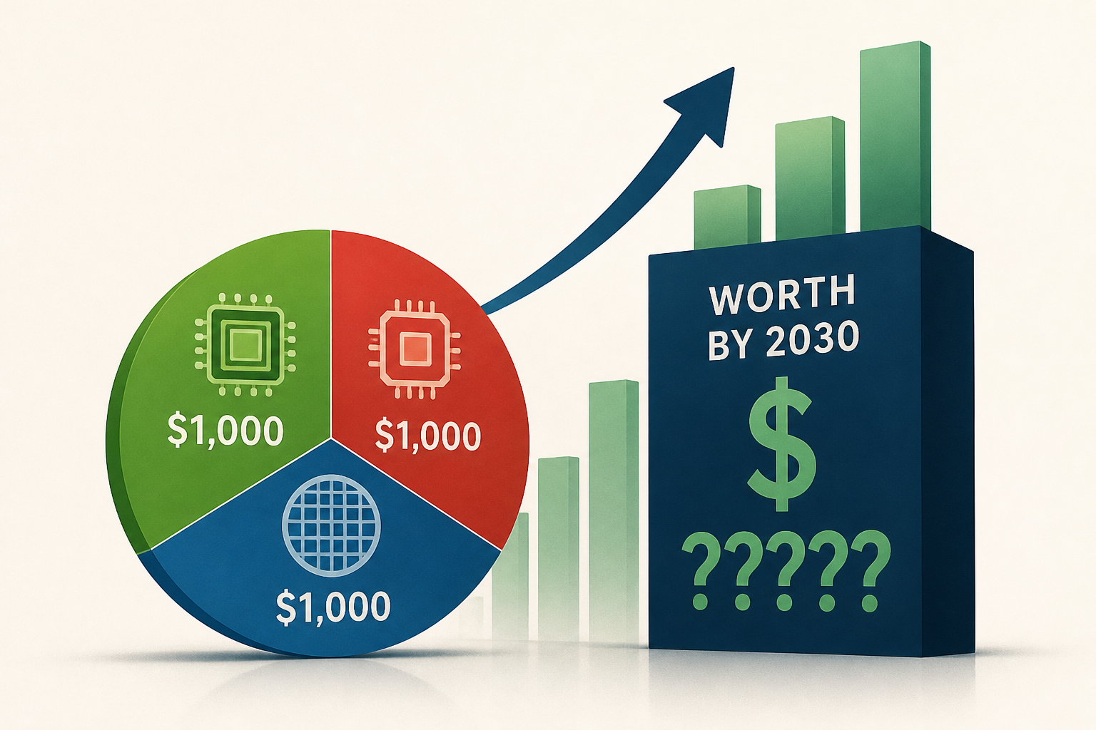 $3,000 Split Across Nvidia, Broadcom, and TSMC Could Be Worth This Much by 2030