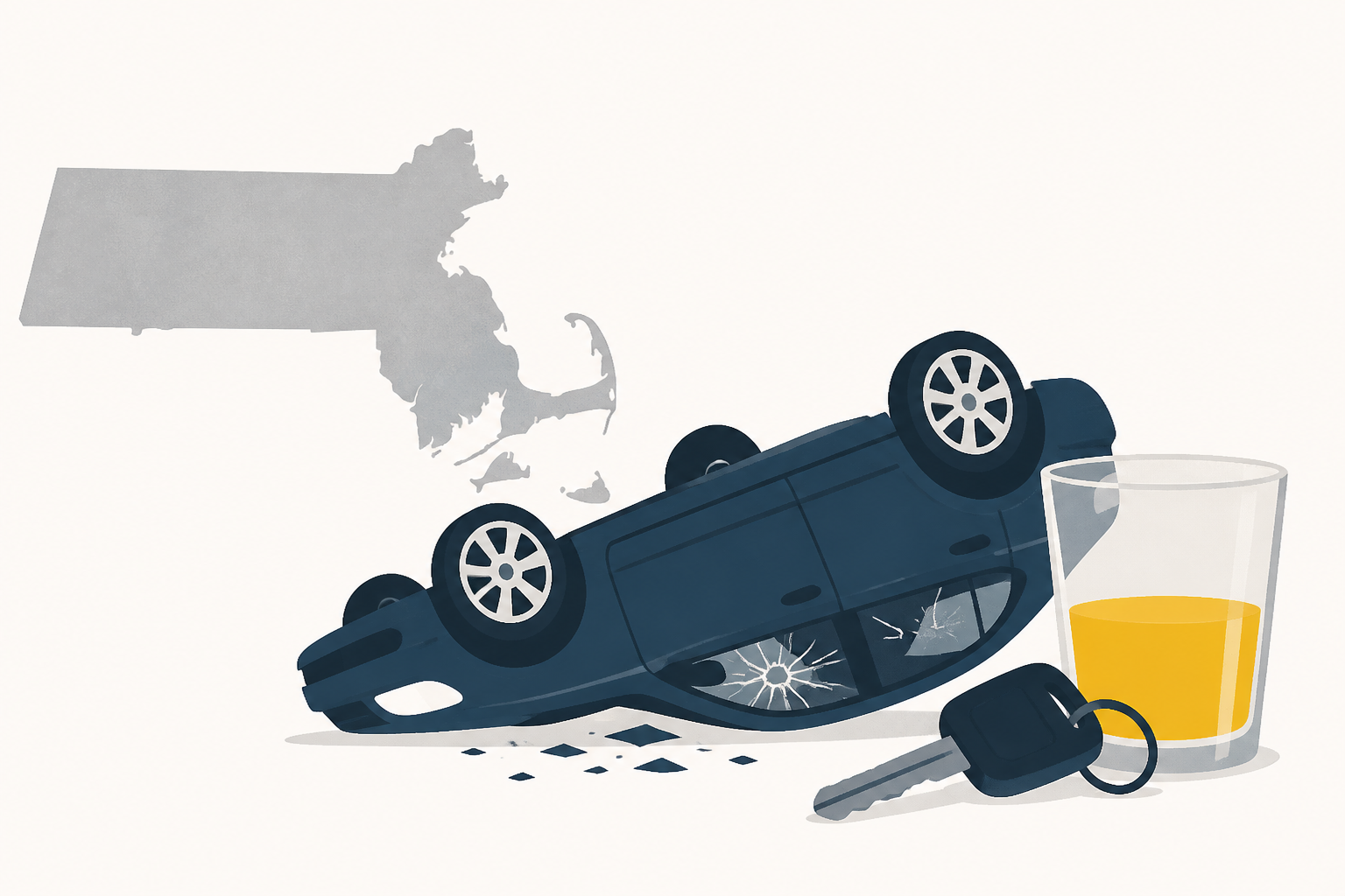Police: Former Mass. Lt. Gov. candidate overturned car in OUI crash, faces several charges