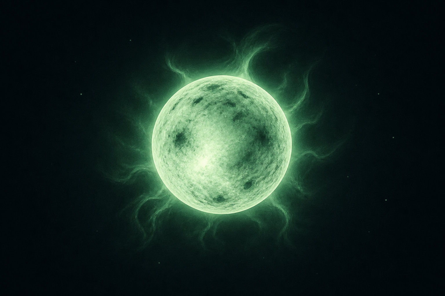 Scientists reveal first 'zombie' star with 'ghostly green glow'