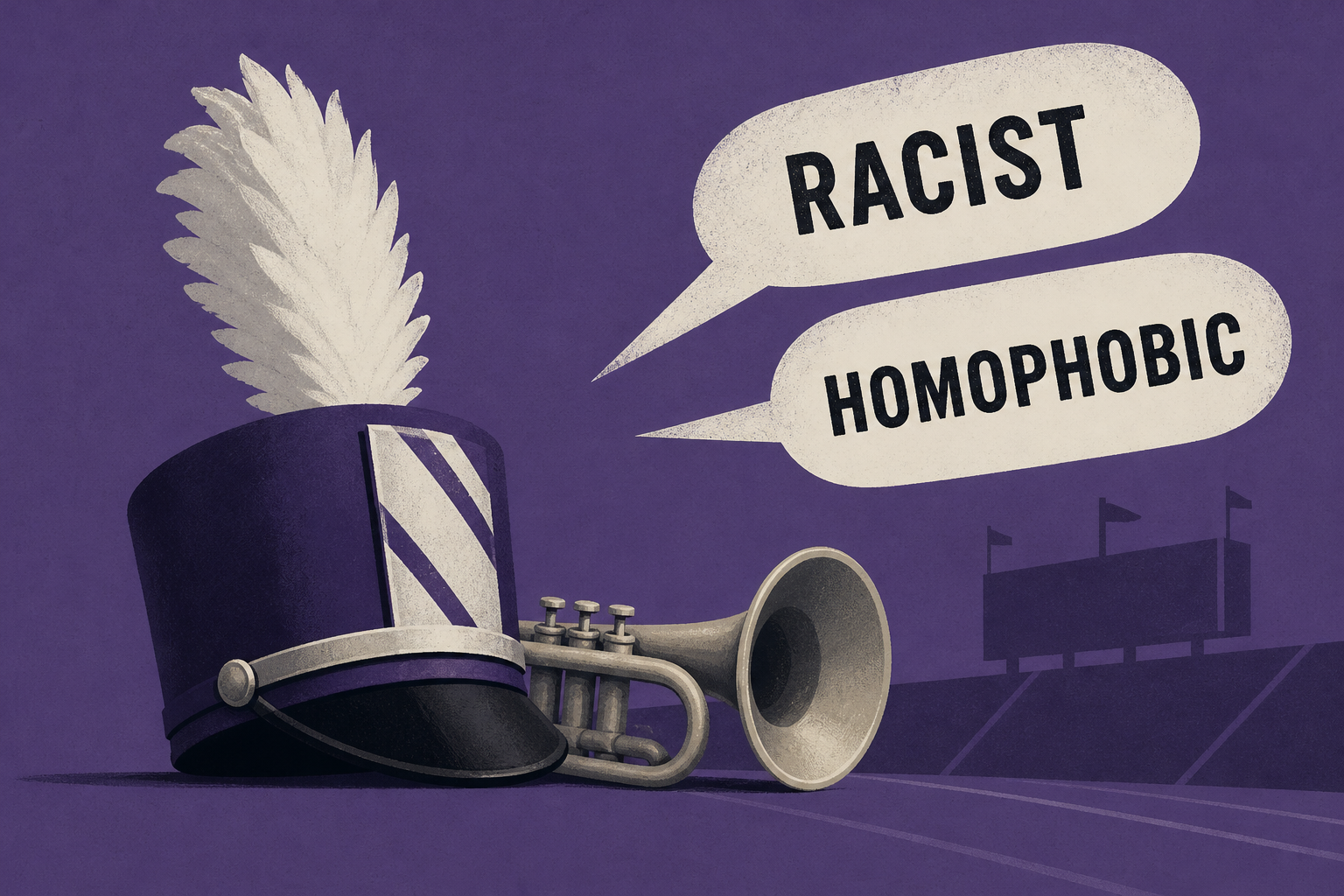 Evanston HS marching band reportedly faced racist, homophobic comments during game at New Ryan Field