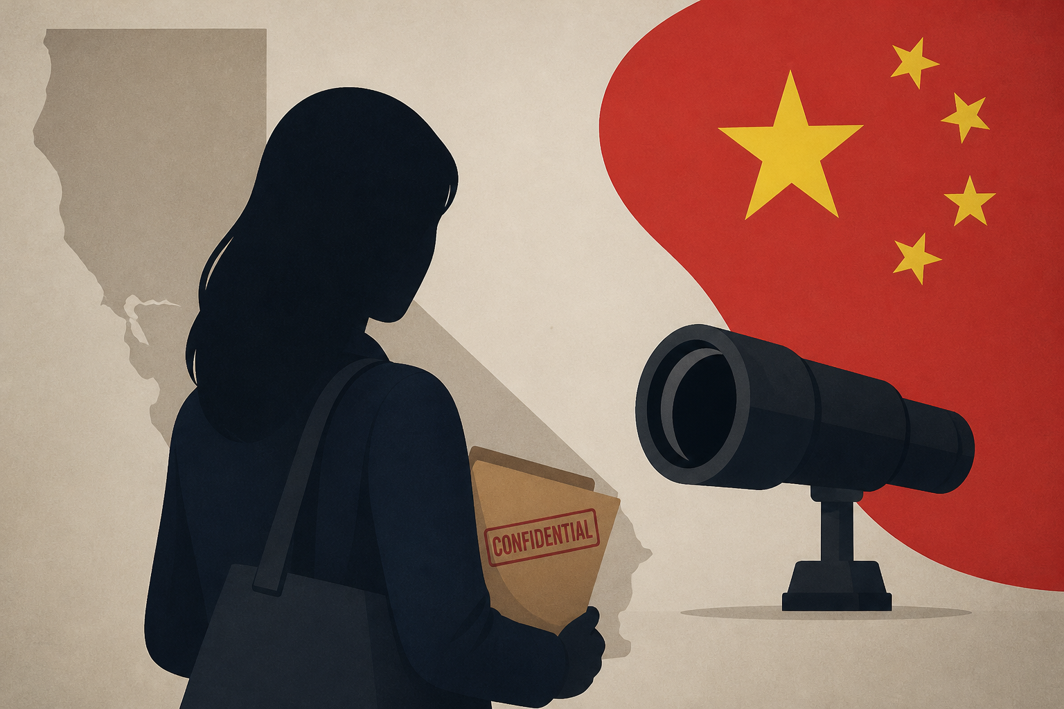 California woman indicted on charges she was spying for China