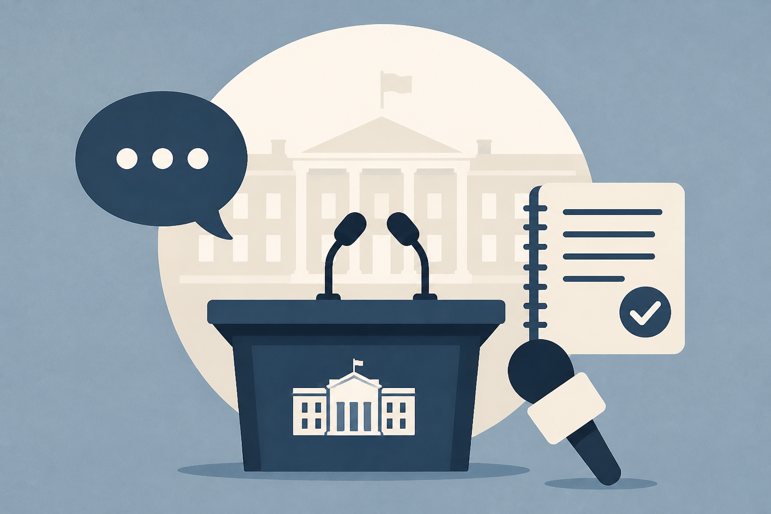 What does a White House press secretary do?