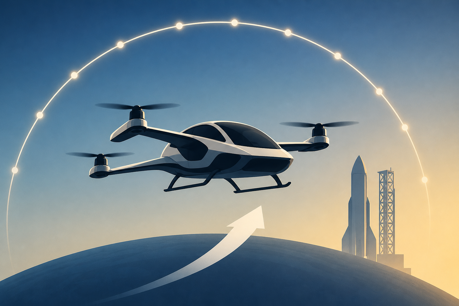 Tesla’s Flying Car and the SpaceX Halo