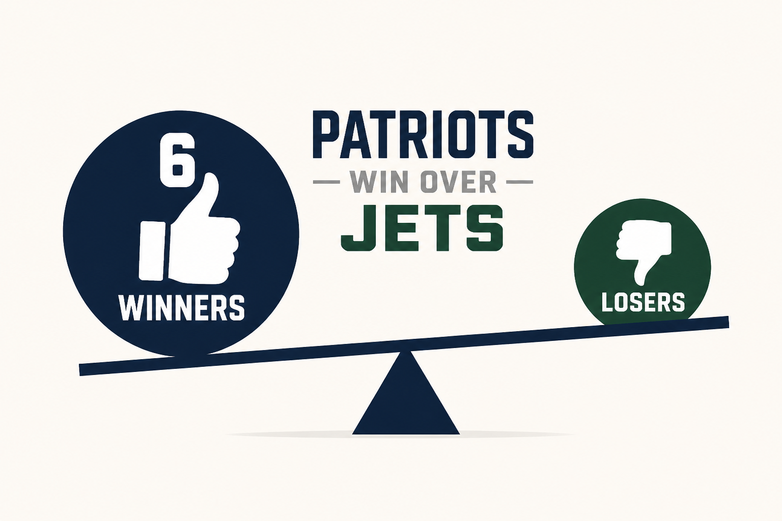 6 winners and losers from Patriots win over Jets