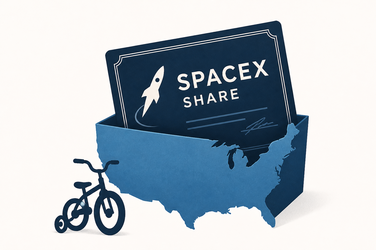Elon Musk Says He'll Give a SpaceX Share to 'Every Kid in America'