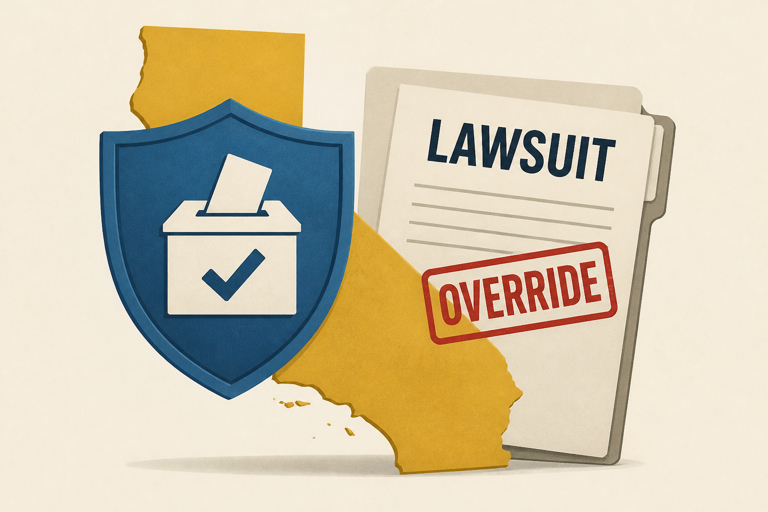 ‘We didn’t ask you to remove them’: DOJ’s California lawsuit aims to get around federal voter protections