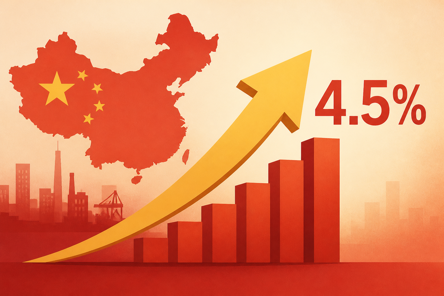 China’s economy grows 4.5 percent in Q3, beating forecasts