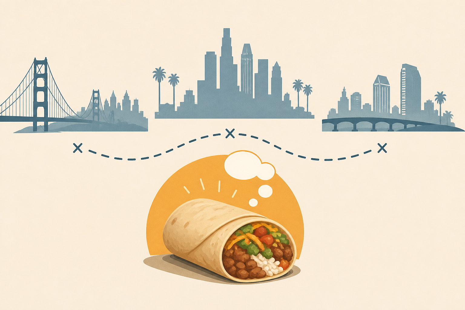 I ate 12 burritos in SF, LA and SD. There's one I still think about.