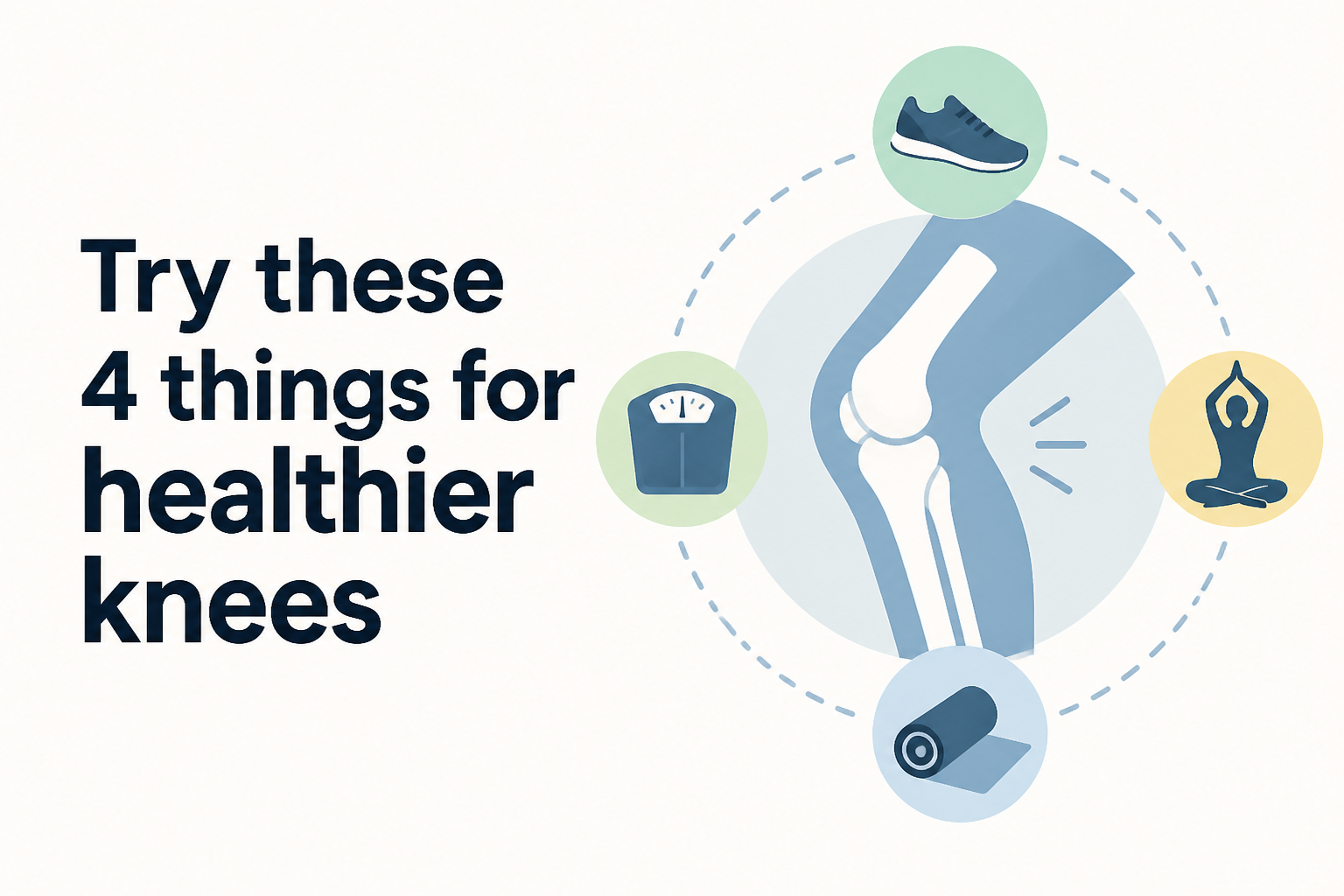 Try these 4 things for healthier knees