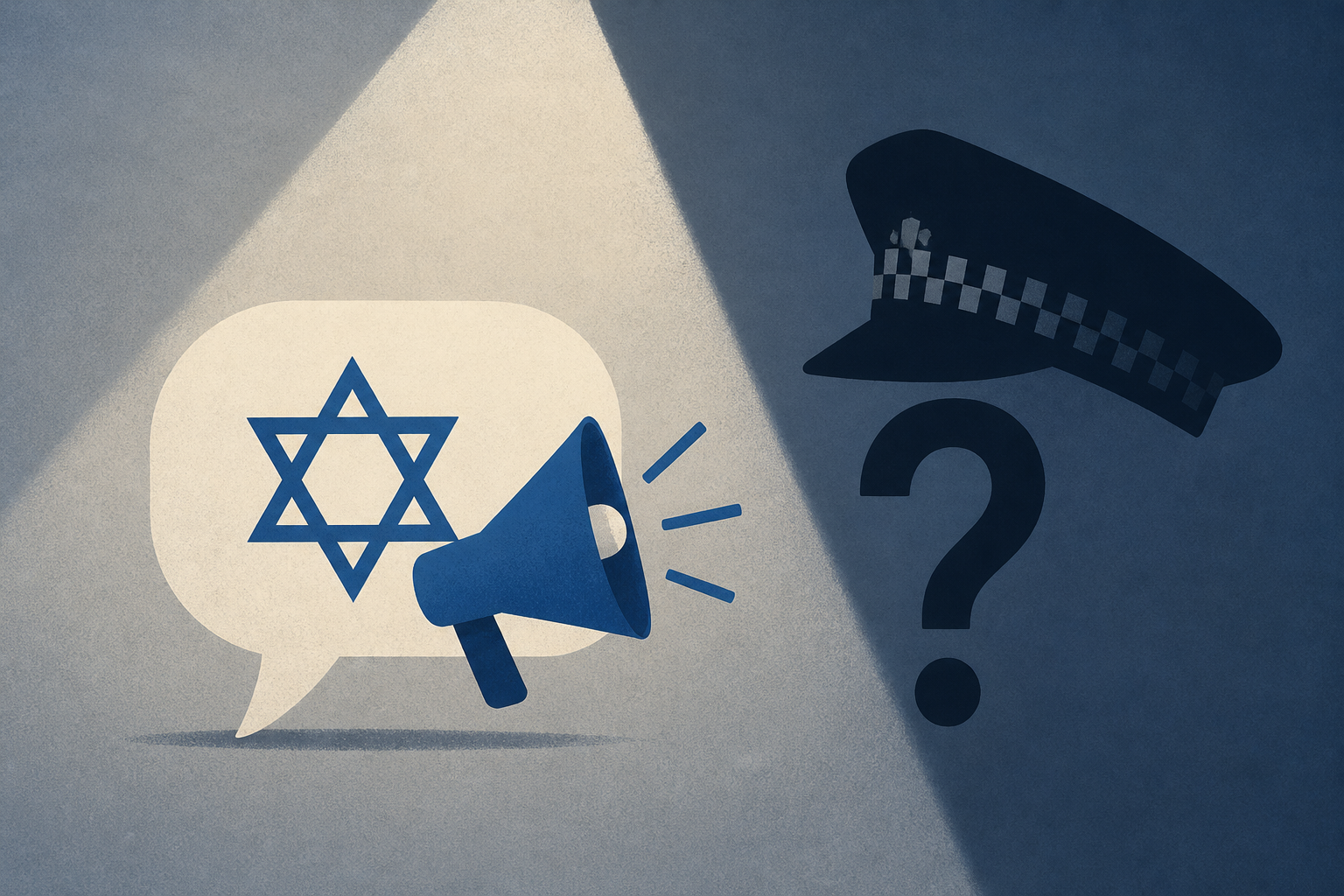 British woman questioned by police over pro-Israel advocacy