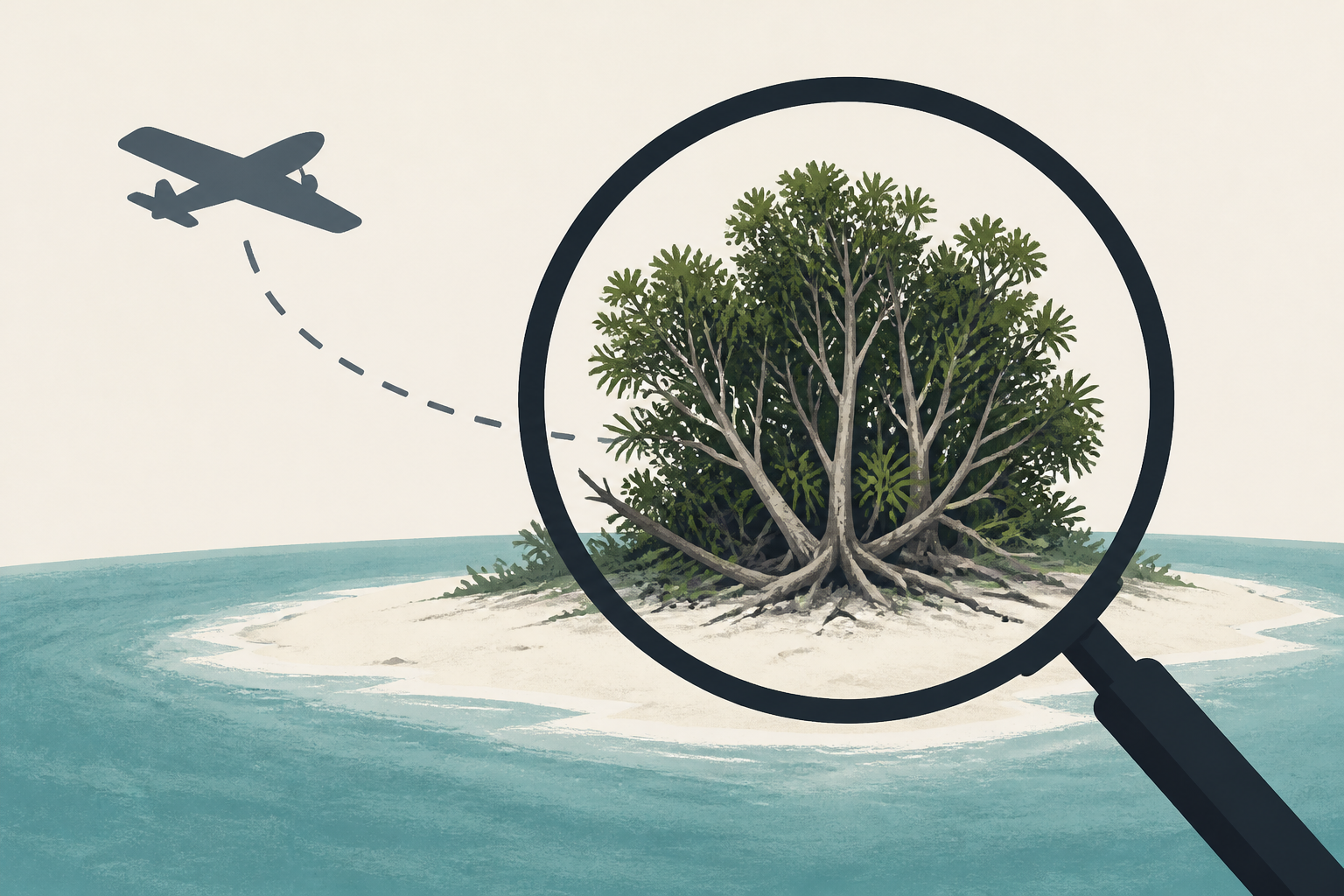 Amelia Earhart researchers leave remote atoll empty-handed after ‘plane debris’ found to be a clump of trees