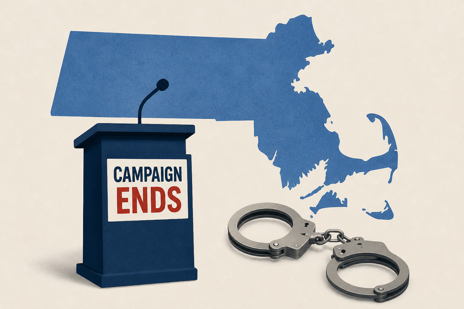 Massachusetts lieutenant governor candidate ends campaign after arrest