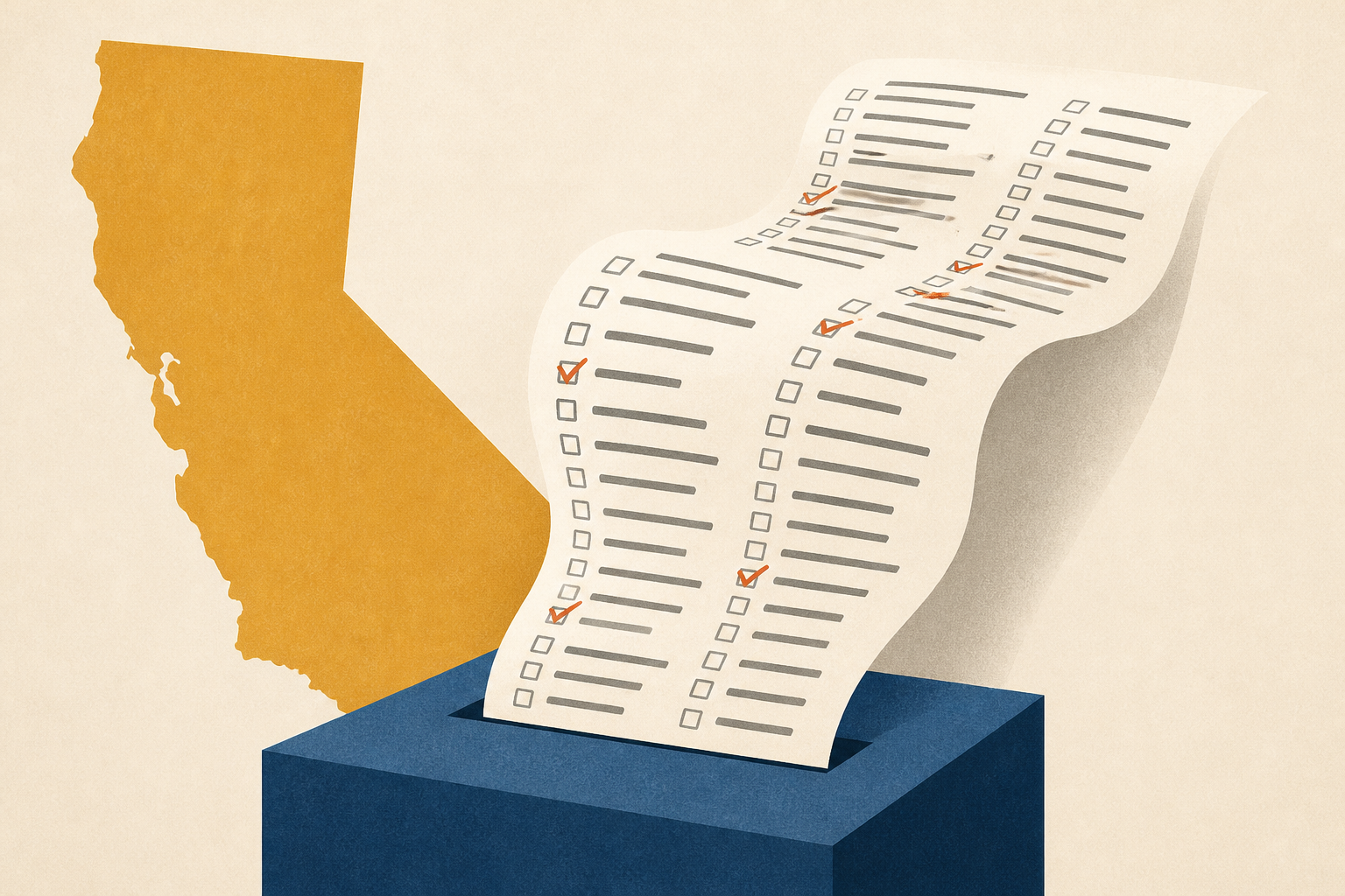 Feeling overwhelmed by your ballot? Welcome to California