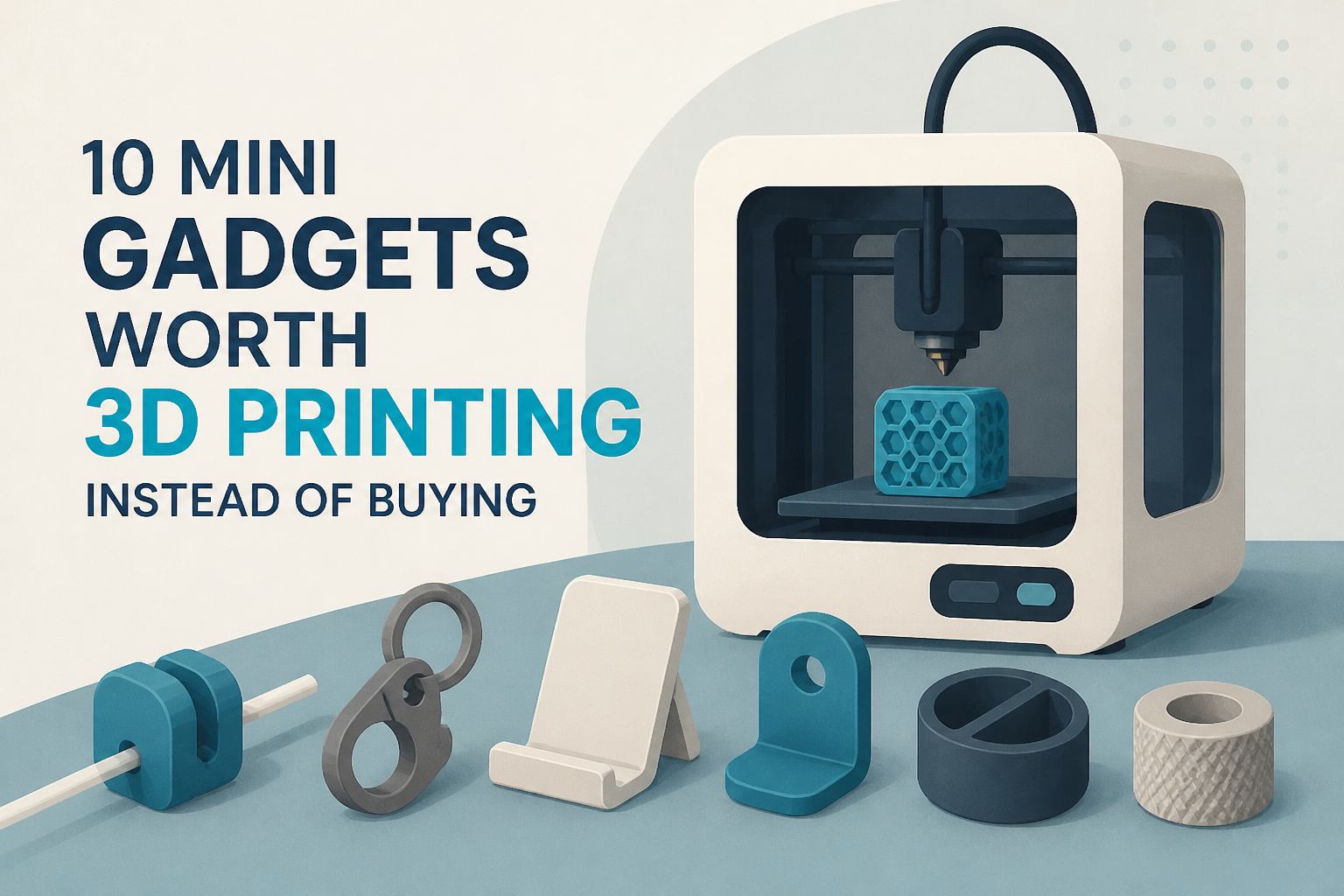 10 Mini Gadgets Worth 3D Printing Instead Of Buying