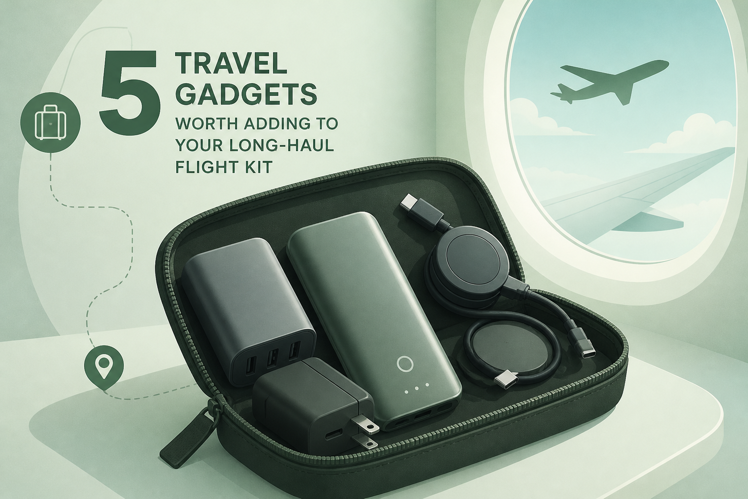 5 Ugreen Travel Gadgets Worth Adding To Your Long-Haul Flight Kit