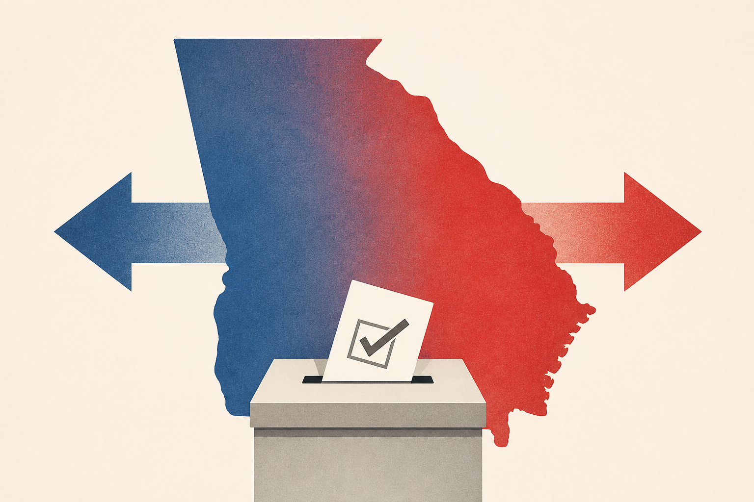 Early voting data in Georgia sends mixed signals