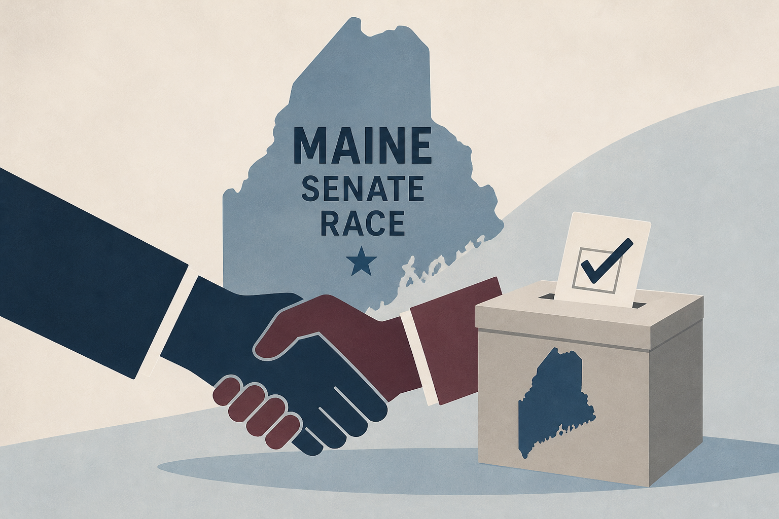 Joe Manchin campaigns for Susan Collins in tight Maine senate race