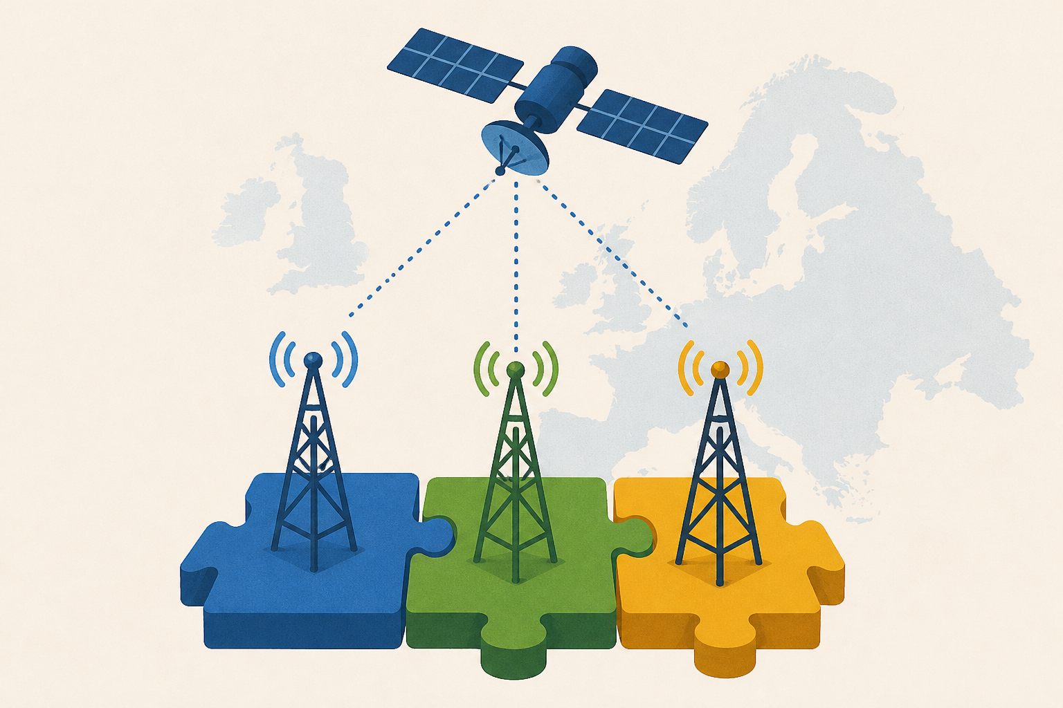 Major European mobile carriers are teaming up for a ‘direct’ satellite program without Starlink