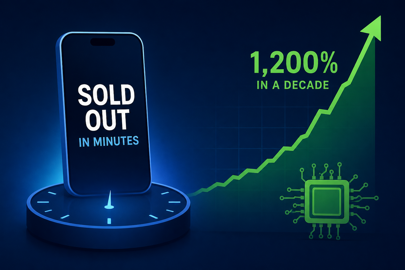 Apple’s iPhone Duo Sold Out In Minutes. The Last Time Apple Reinvented The Phone, One Apple Supplier’s Stock Soared About 1,200% In A Decade
