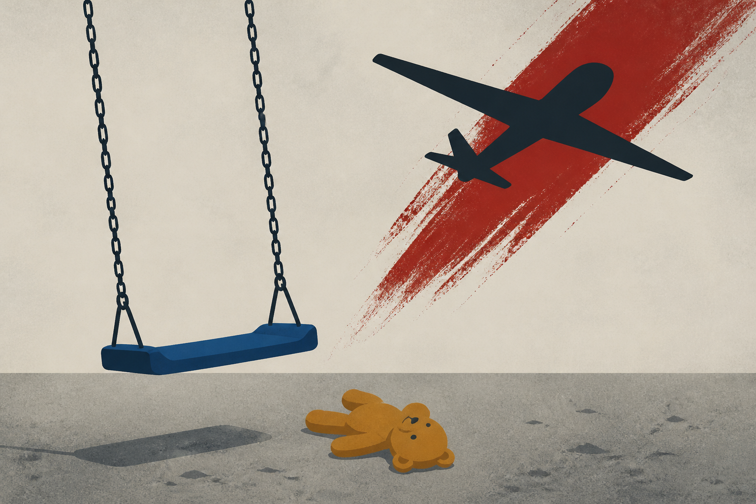 'Absolute atrocity' - Russian drone strike on park in Kharkiv Oblast kills children